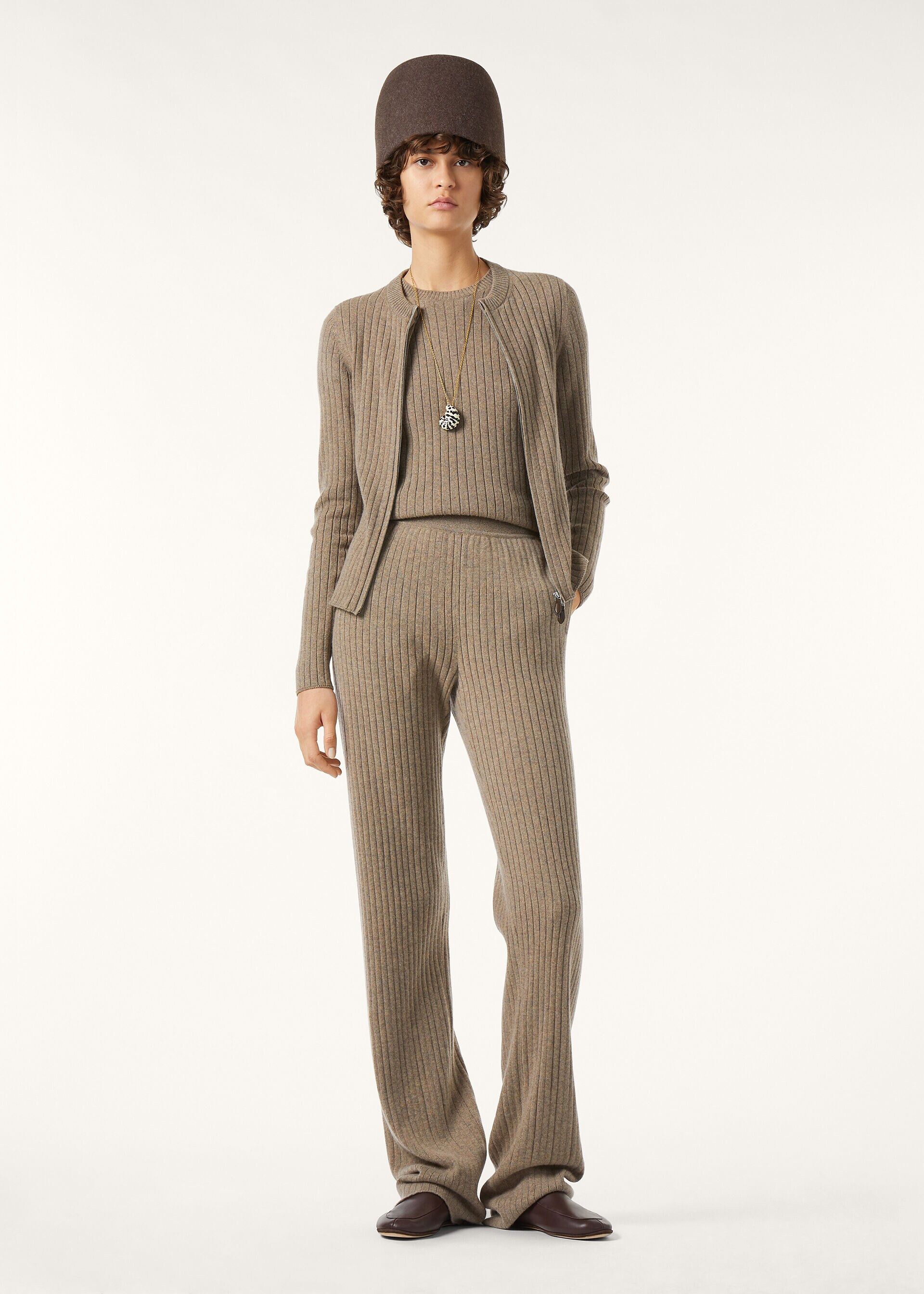 Loro Piana os11x0326 FAQ5242 Baby Coste Pant in Licorice Root Melange Size 28" / US 6 / IT 42 - 2 Thumbnail