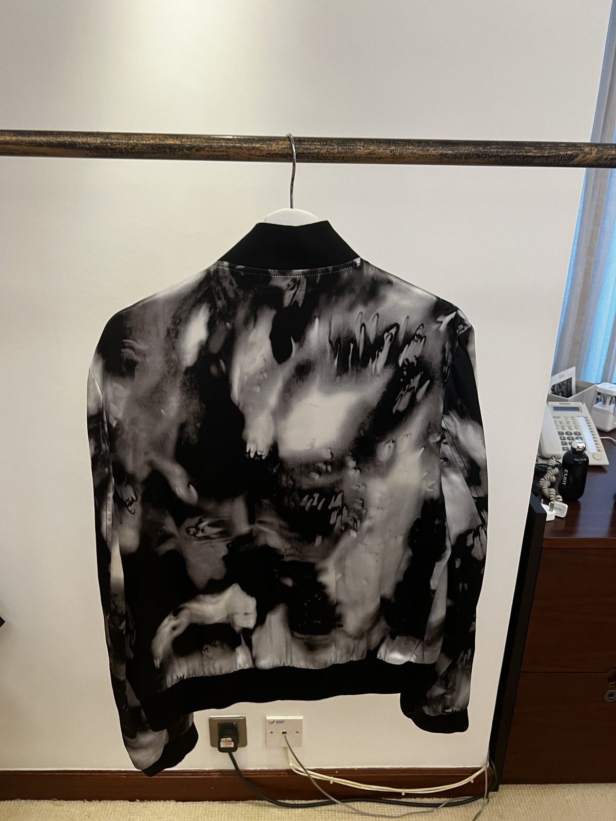 Saint Laurent Paris SS 2017 Saint Laurent Paris Tie Dye Varsity Jacket Size US M / EU 48-50 / 2 - 2 Thumbnail
