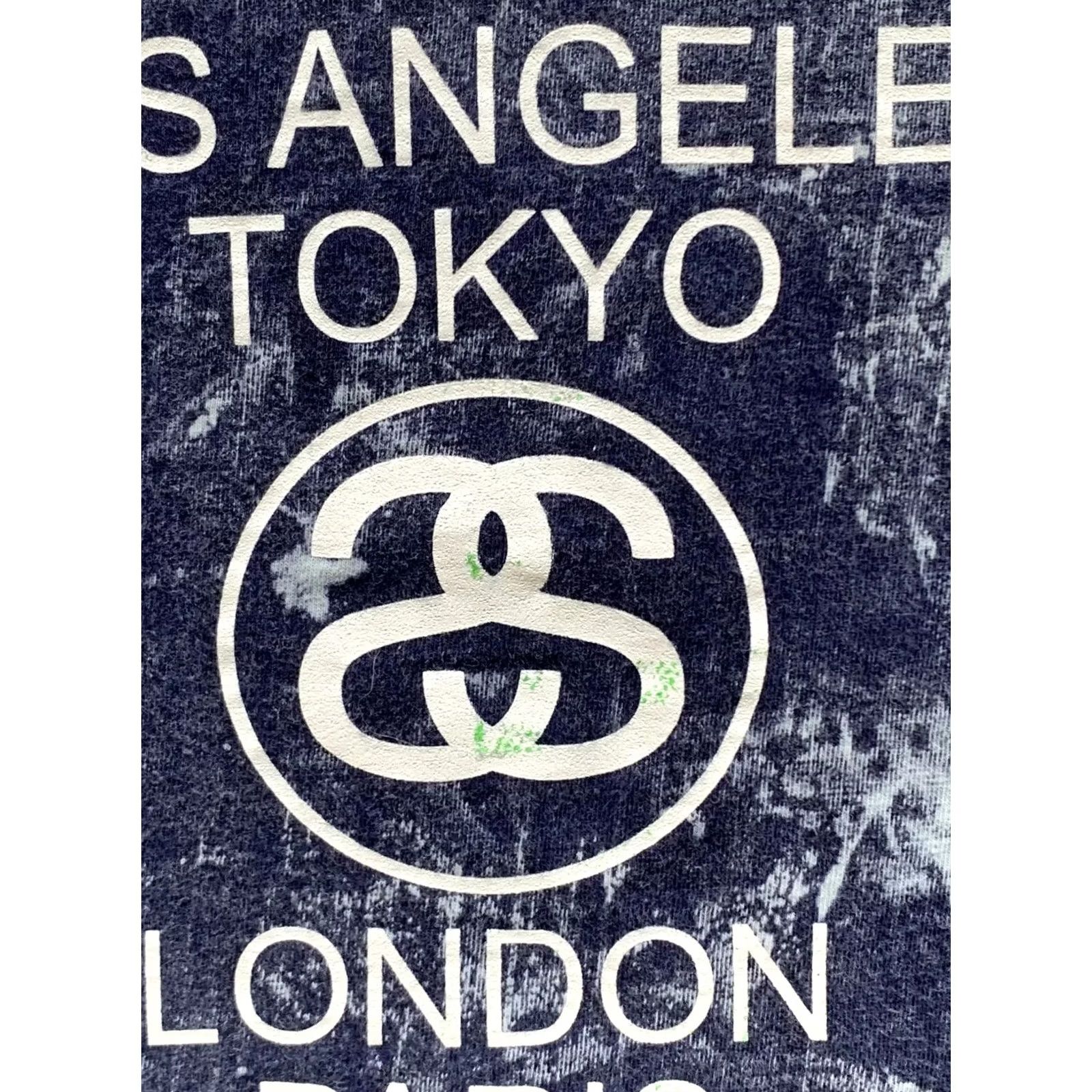 Logo 7 VINTAGE Stussy T-Shirt S Men's Blue 90s Logo Jersey Tee Shirt Crew Neck Short Sleeve Graphic Print Women/Men? Size US S / EU 44-46 / 1 - 5 Thumbnail