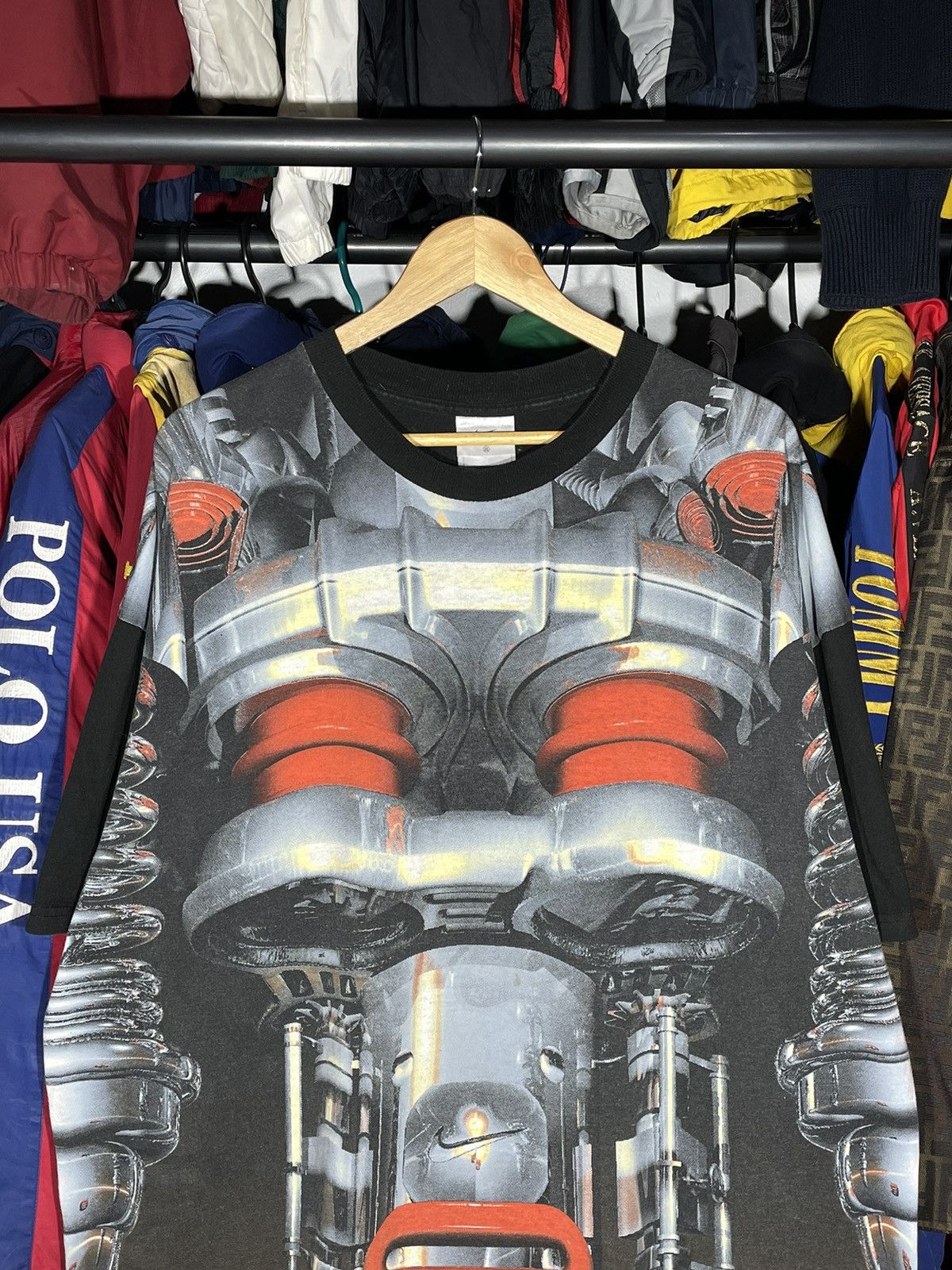 Nike × Vintage T-Shirt Nike Shox 00’s Size US XXL / EU 58 / 5 - 2 Thumbnail