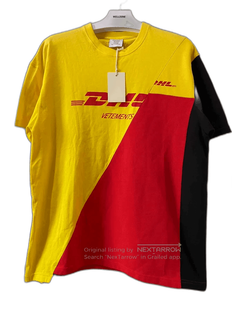 Vetements Vetements DHL Print Short Sleeve T. Size US M / EU 48-50 / 2 - 1 Thumbnail
