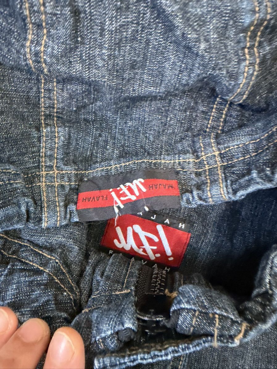 Other Y2K Majah Flavah Denim Hoodie Size US XXL / EU 58 / 5 - 8 Thumbnail