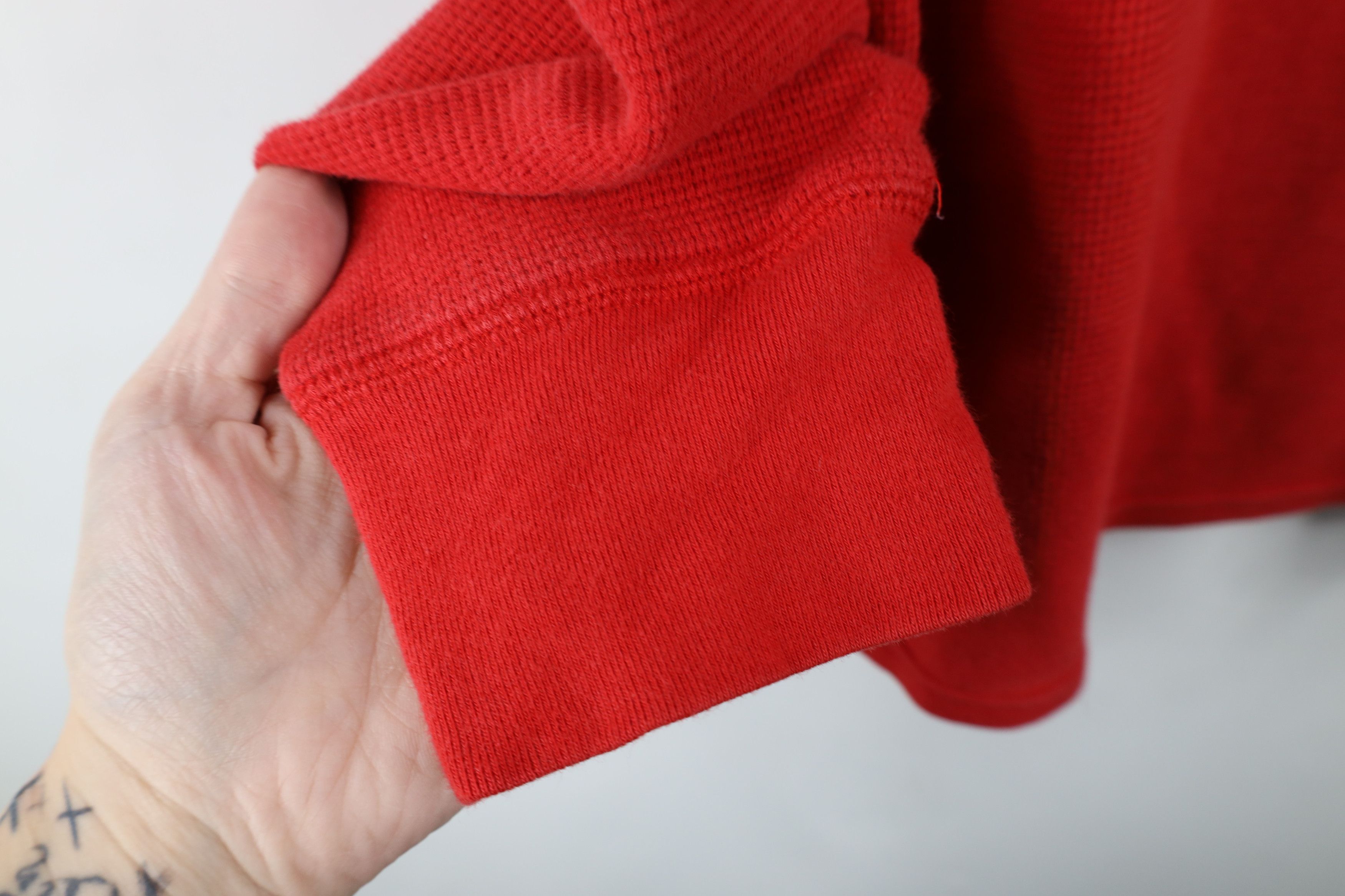 Ralph Lauren Vintage Ralph Lauren Thermal Waffle Knit Long Sleeve T-Shirt Size US L / EU 52-54 / 3 - 6 Thumbnail