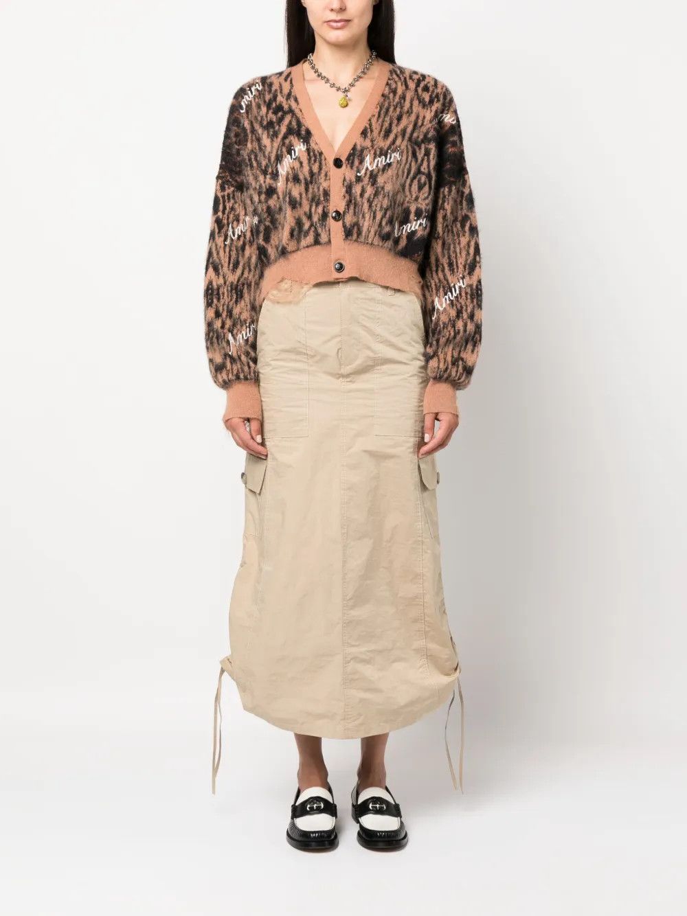 Amiri o1y0425 Cardigan in Multicolor Size M / US 6-8 / IT 42-44 - 2 Thumbnail