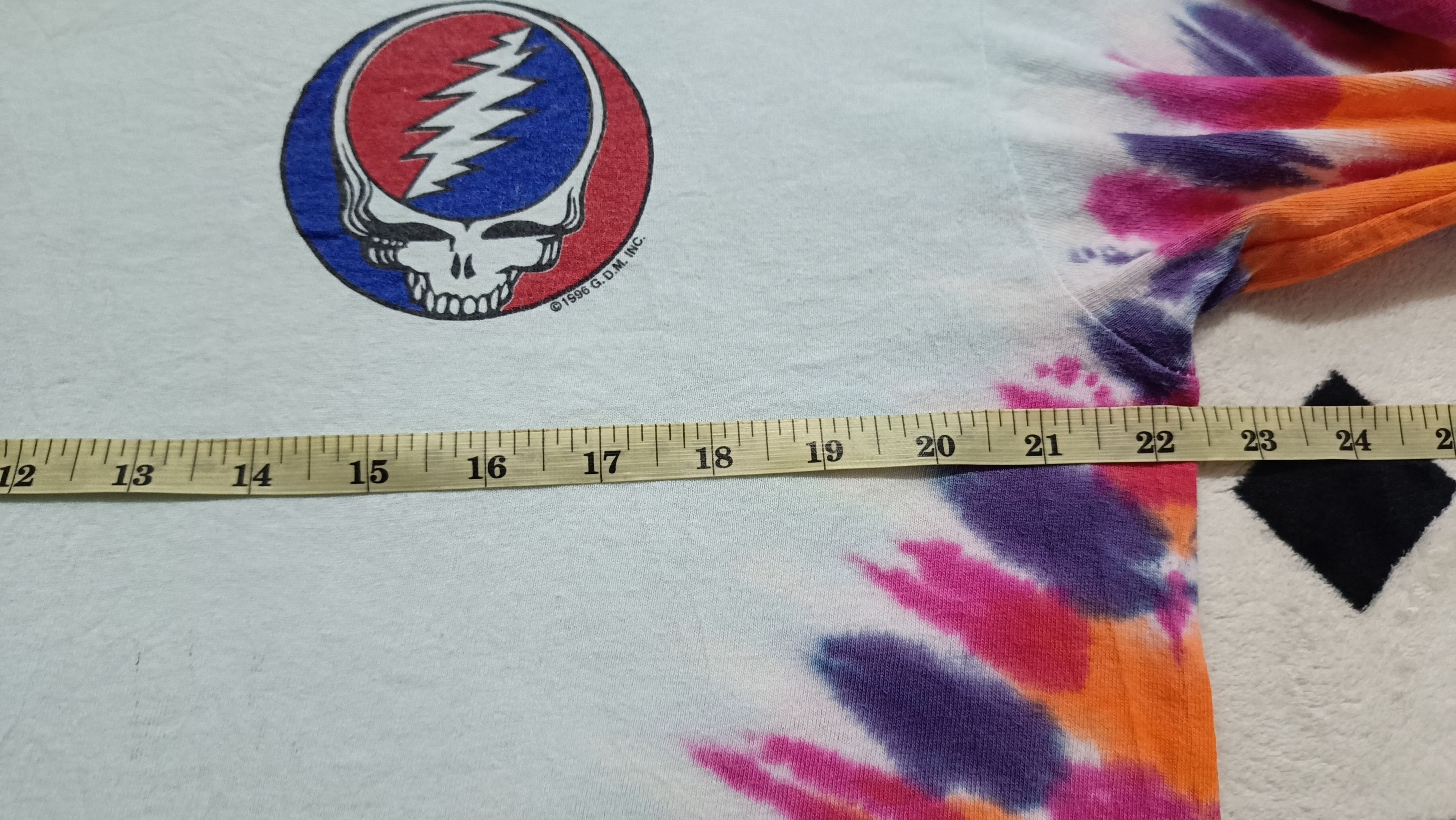 Band Tees 🔥🔥Rare Vintage 90s Band Grateful Dead Tye Dye L/S Tee Size US L / EU 52-54 / 3 - 8 Thumbnail