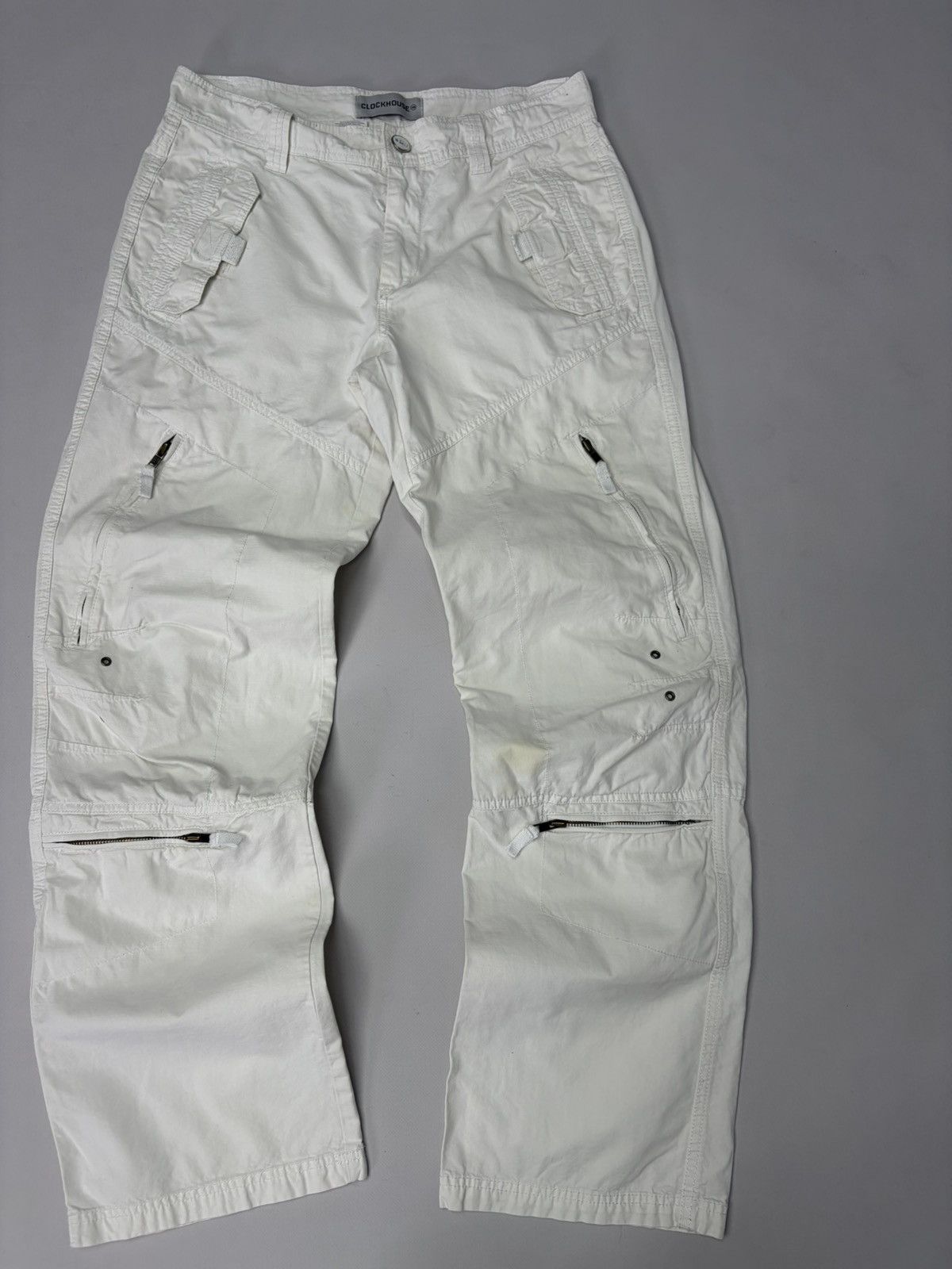 If Six Was Nine Vintage Rick Owens Balenciaga Style Techwear Cargo Pants Y2K Size US 32 / EU 48 - 3 Thumbnail