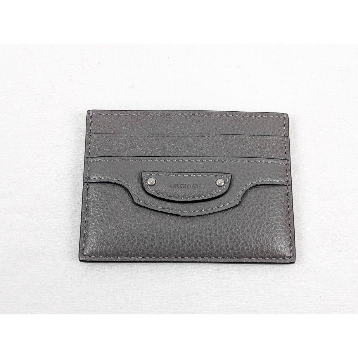 Balenciaga o1rshd1 Size: OS / Credit Card Holder in Black/Graphite Size ONE SIZE - 1 Thumbnail