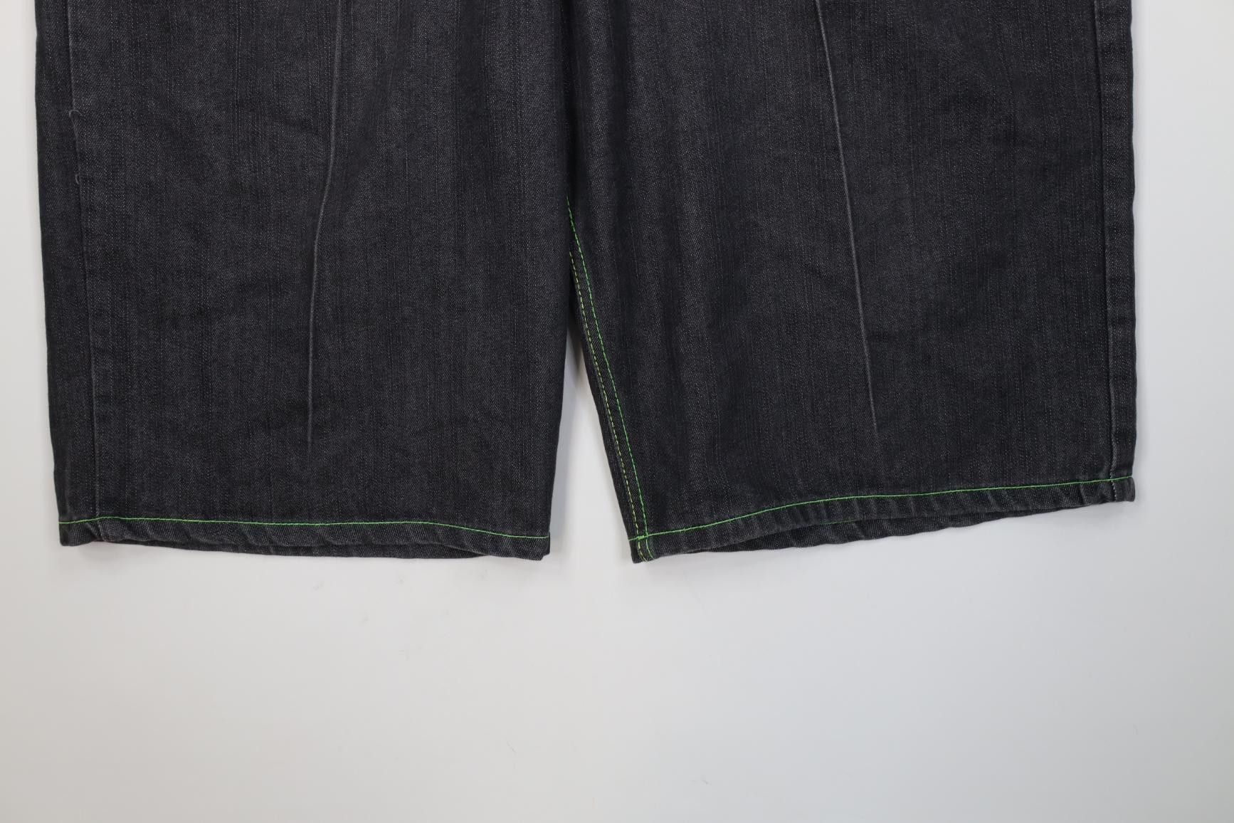 Vintage Vintage 90s Y2K Streetwear Trifecta Horse Denim Jean Shorts Size US 42 / EU 58 - 4 Thumbnail