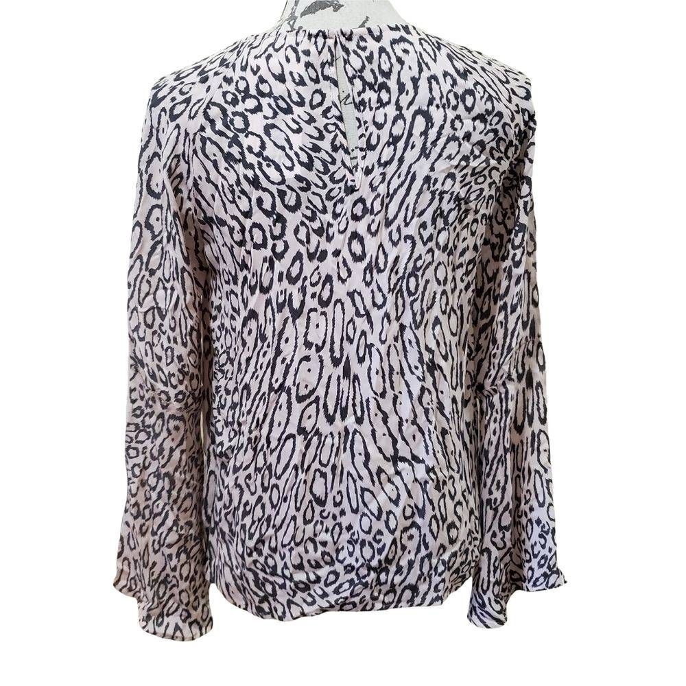 L'AGENCE L'Agence Women's Size XS Pale Pink & Gray Animal Print Dylan Size XS / US 0-2 / IT 36-38 - 3 Thumbnail