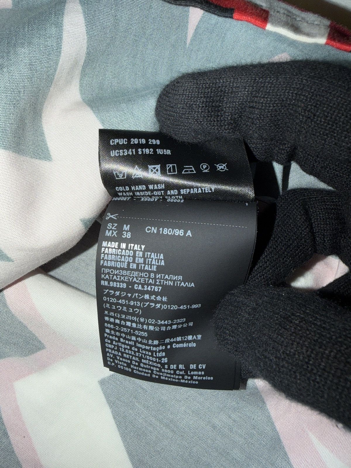 Prada Prada Cotton Shirt FW19 Size US M / EU 48-50 / 2 - 10 Thumbnail