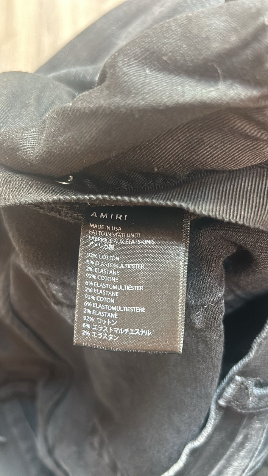 Amiri Amiri mx1 black bandana jeans Size US 32 / EU 48 - 9 Thumbnail