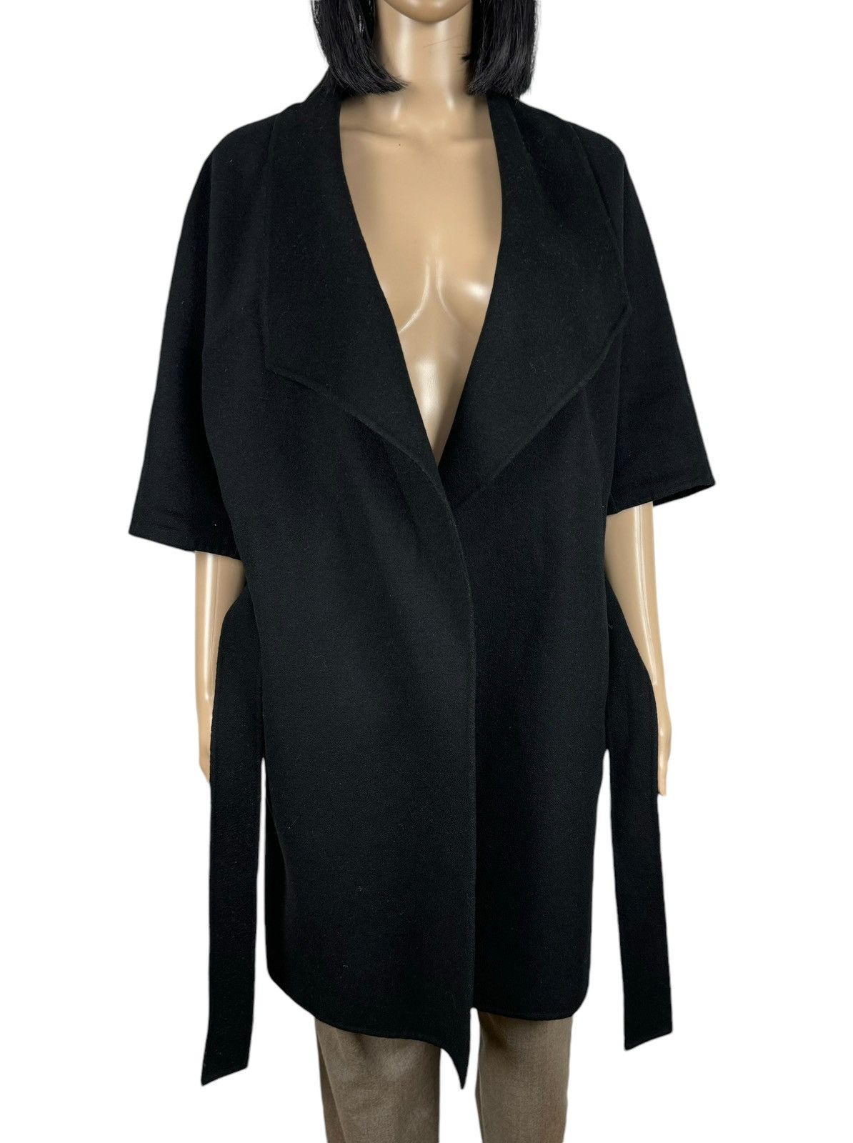 Max Mara Max Mara Studio Lana Wool-Cashmere Coat Short Sleeve Size S / US 4 / IT 40 - 9 Thumbnail