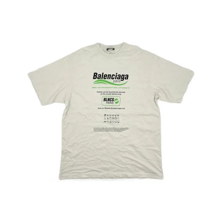 Balenciaga Balenciaga Classic Logo Short Sleeve T-shirt 0079-2507 Size US S / EU 44-46 / 1 - 2 Thumbnail