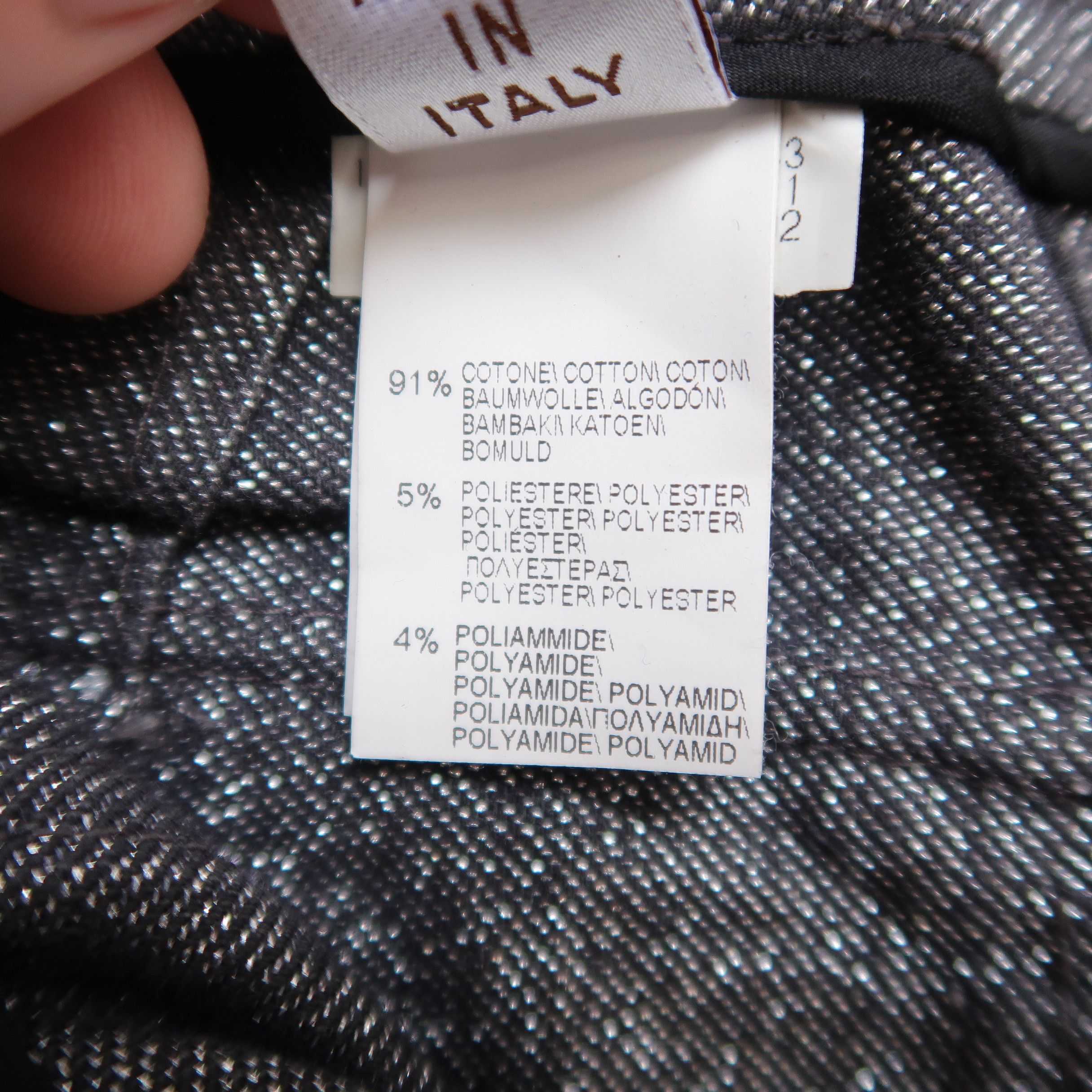 Brunello Cucinelli BRUNELLO CUCINELLI HEATHERED WOOL PANTS FATIGUE OLD MONEY Size US 30 / EU 46 - 10 Thumbnail