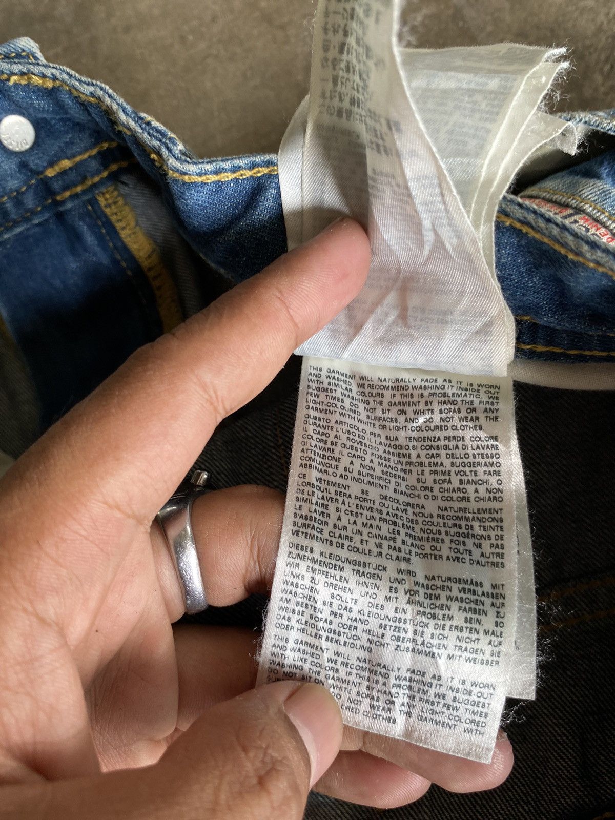 Diesel DIESEL RIPED DENIM PANTS Size 27" / US 4 / IT 40 - 18 Thumbnail