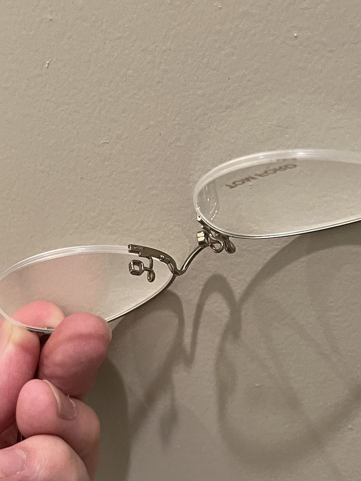 Tom Ford Tom Ford - half rim horn glasses x2 Size 34 - 5 Thumbnail