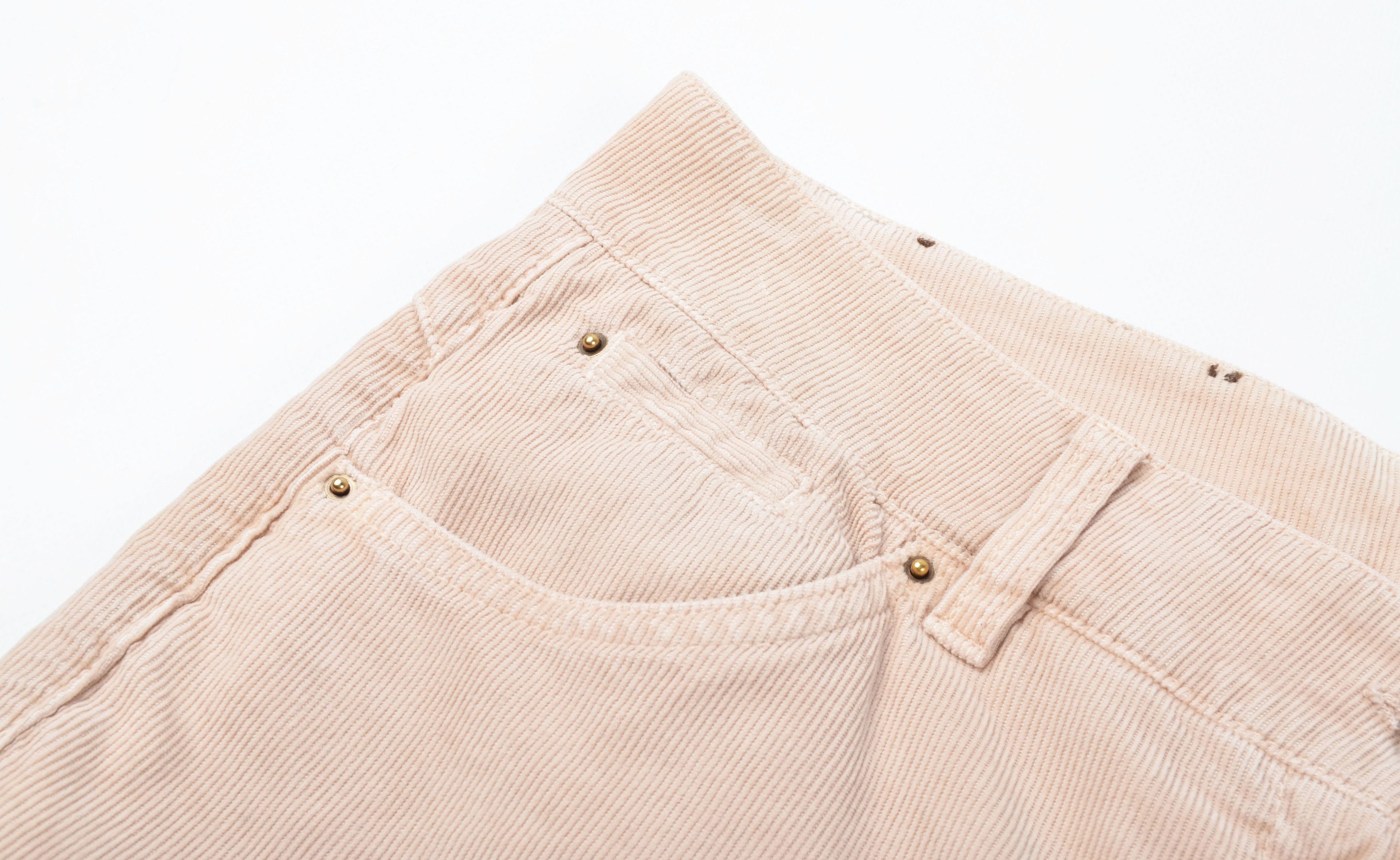 Brunello Cucinelli Brunello Cucinelli Corduroy Blush Beige Pants Size 32" / US 10 / IT 46 - 5 Thumbnail