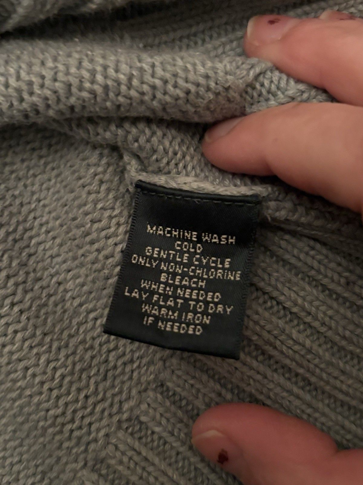 Lauren Ralph Lauren Lauren Ralph Lauren Sweater Cowl Neck Bone Button Size M / US 6-8 / IT 42-44 - 4 Thumbnail