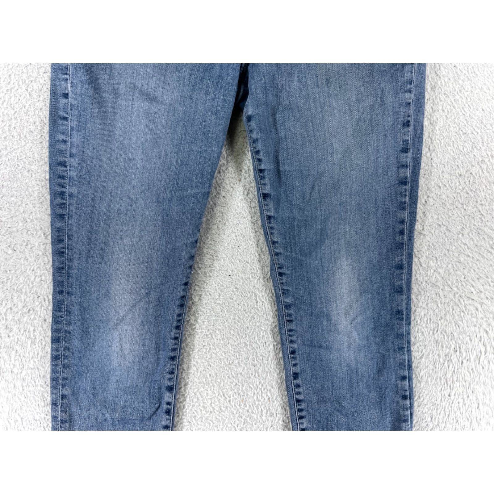 Lucky Brand Lucky Brand Womens Jeans Skinny Tapered Mid Rise Blue Denim Pants Size 6 Size 28" / US 6 / IT 42 - 6 Thumbnail