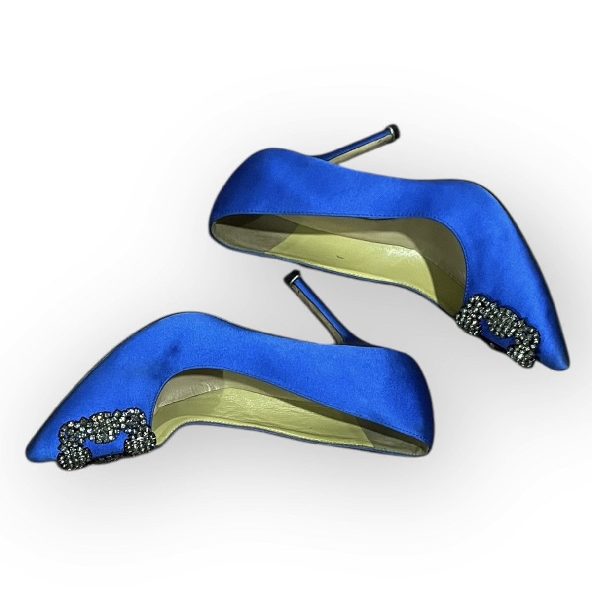 Manolo Blahnik Manolo Blahnik Hangisi 90 Heels Size US 7 / IT 37 - 5 Thumbnail