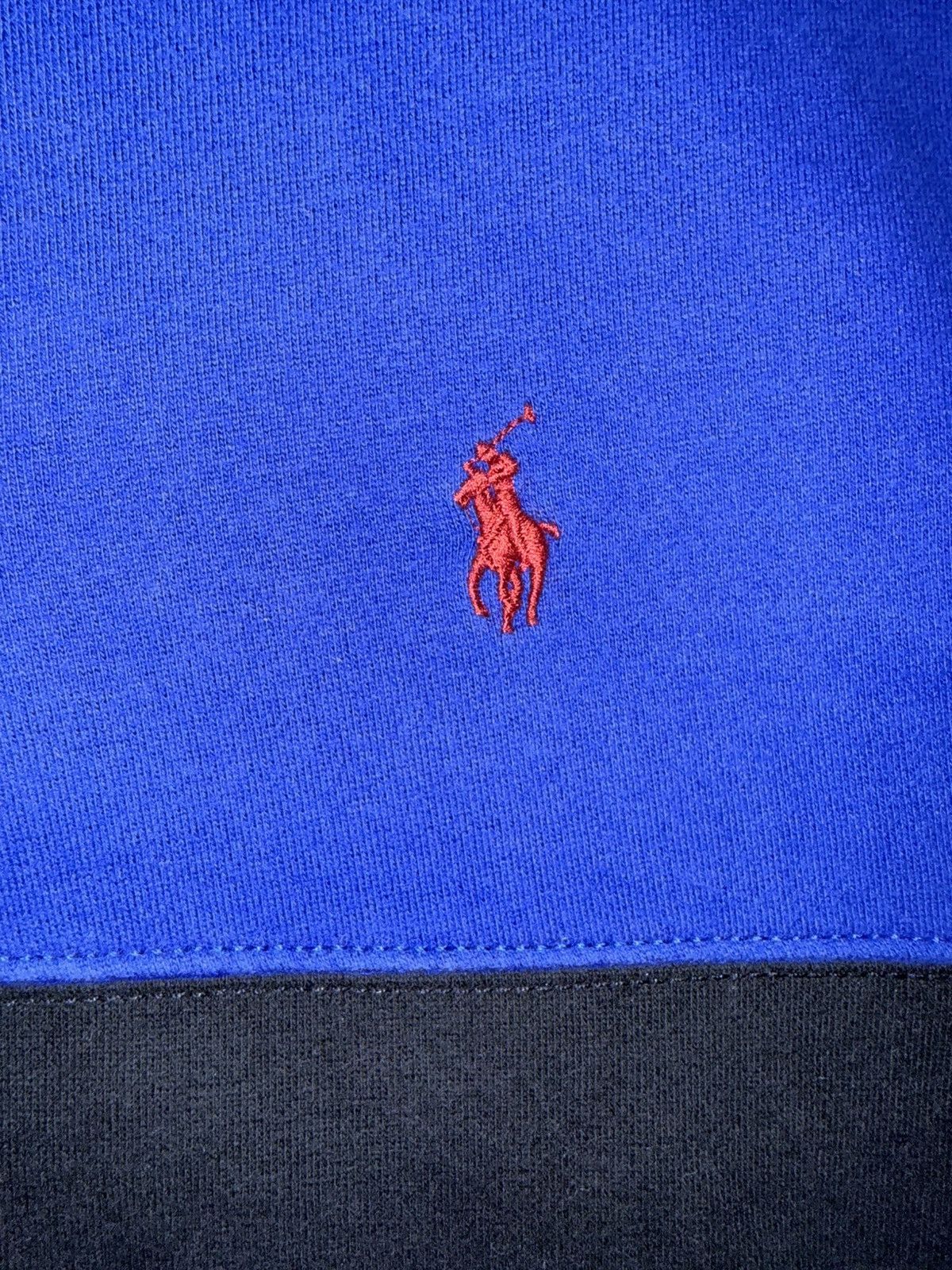 Polo Ralph Lauren Vintage Polo Ralph Lauren Blue Striped Rugby Shirt Size L Size US L / EU 52-54 / 3 - 3 Thumbnail