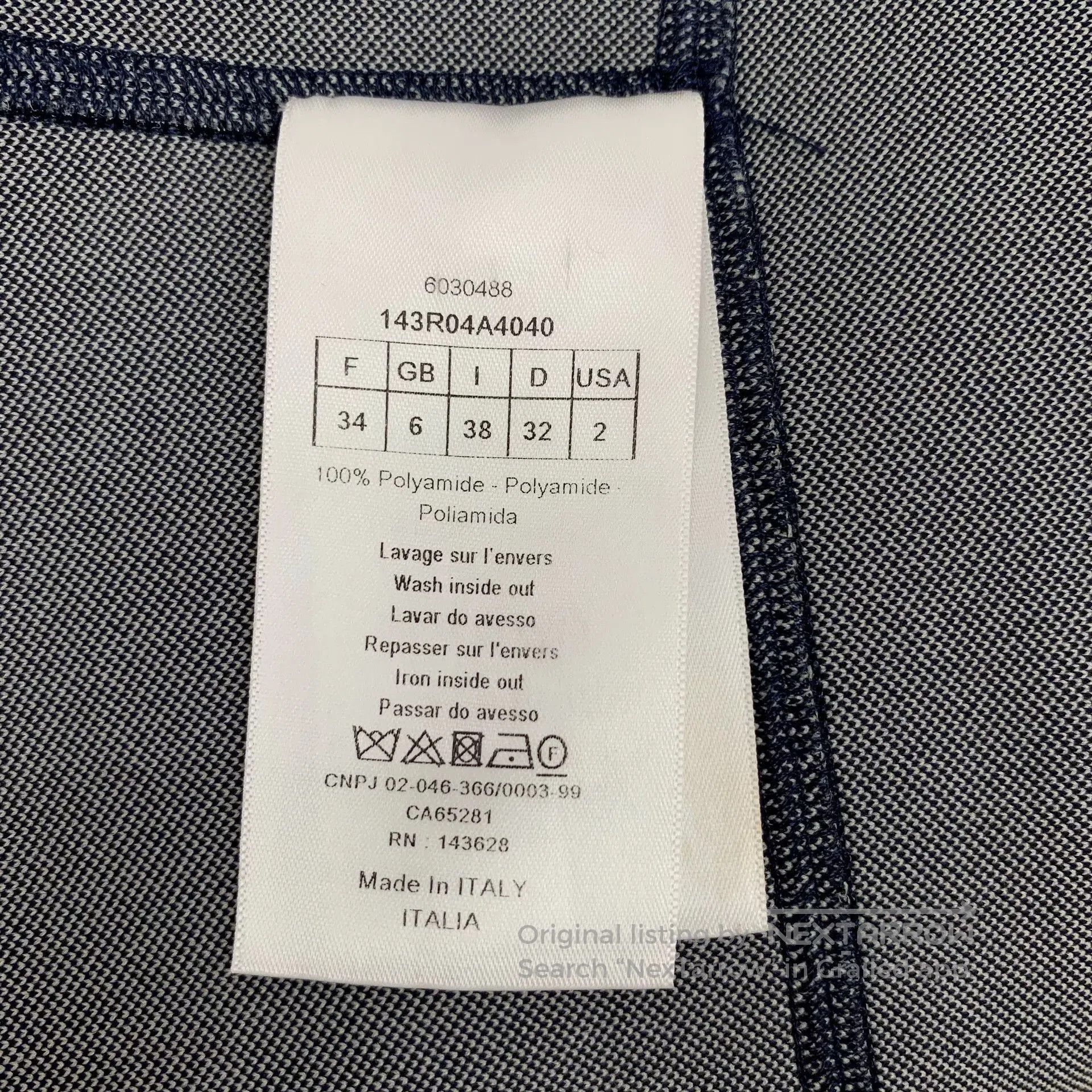 Dior Dior Colorful Logo Sleeveless Half-Zip Dress. Size M / US 6-8 / IT 42-44 - 7 Thumbnail
