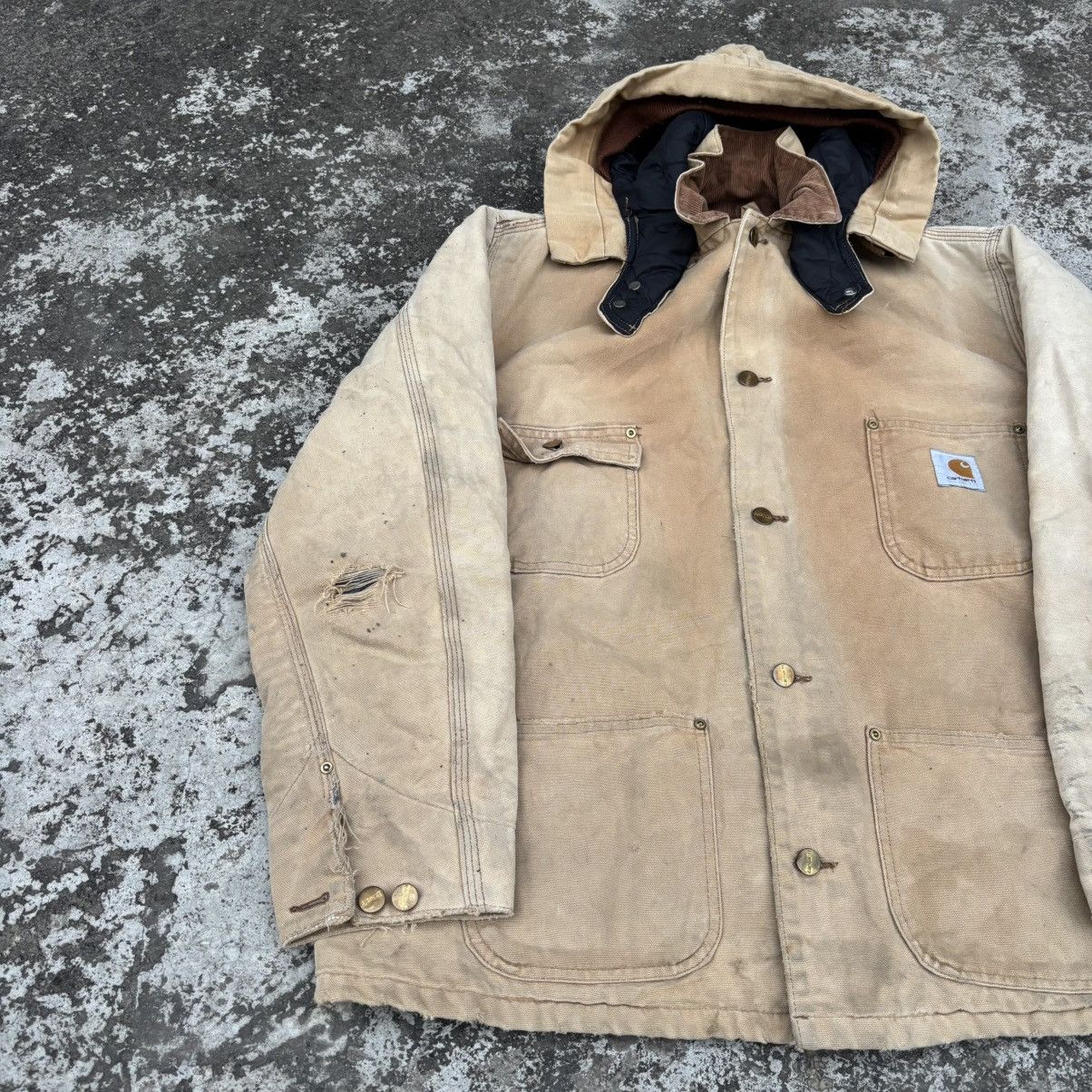 Carhartt Vintage Carhartt Chore Coat Size US XL / EU 56 / 4 - 5 Thumbnail