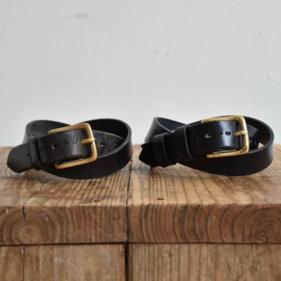 J.FitzPatrick Jabez Cliff Size 32 Leather Belt Size 32 - 3 Thumbnail