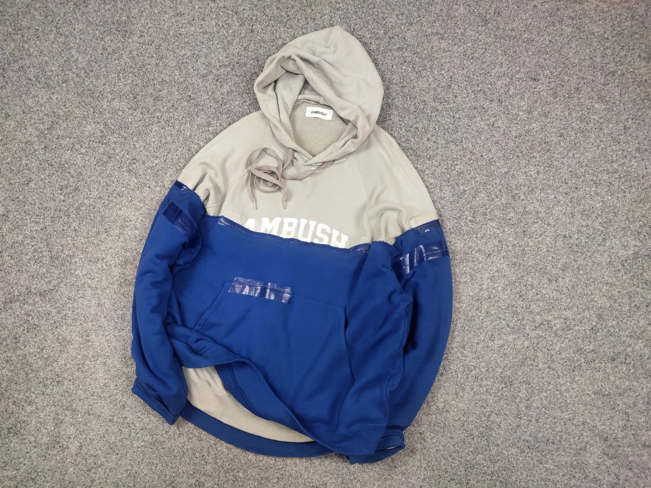 Ambush Design 💙 Ambush Japan Design Taped Double Layer Oversized Hoodie Size US M / EU 48-50 / 2 - 6 Thumbnail