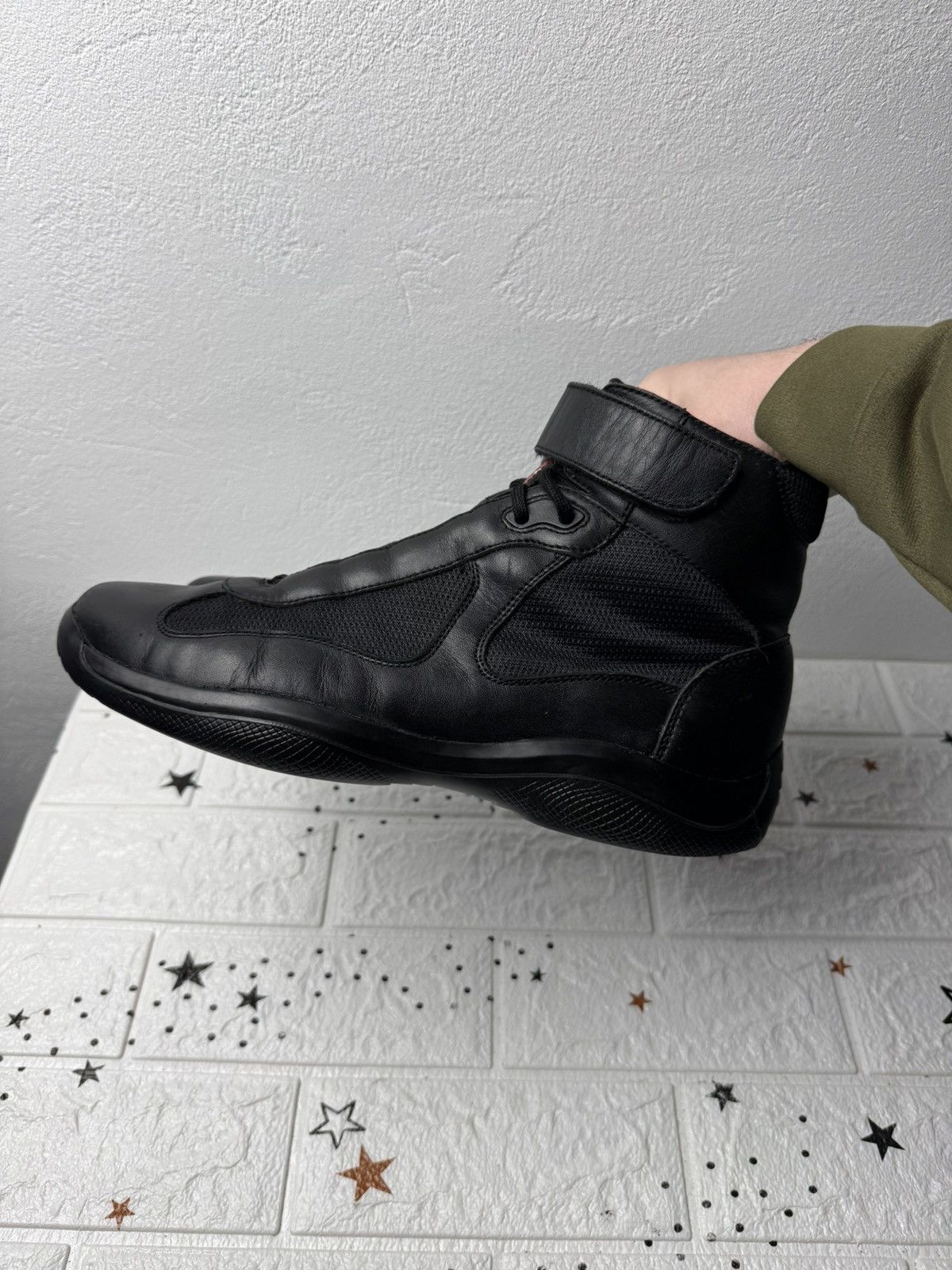 Prada Prada America's Cup High Top - 4T0341 US9.5 UK8.5 EUR44 Size US 9.5 / EU 42-43 - 2 Thumbnail