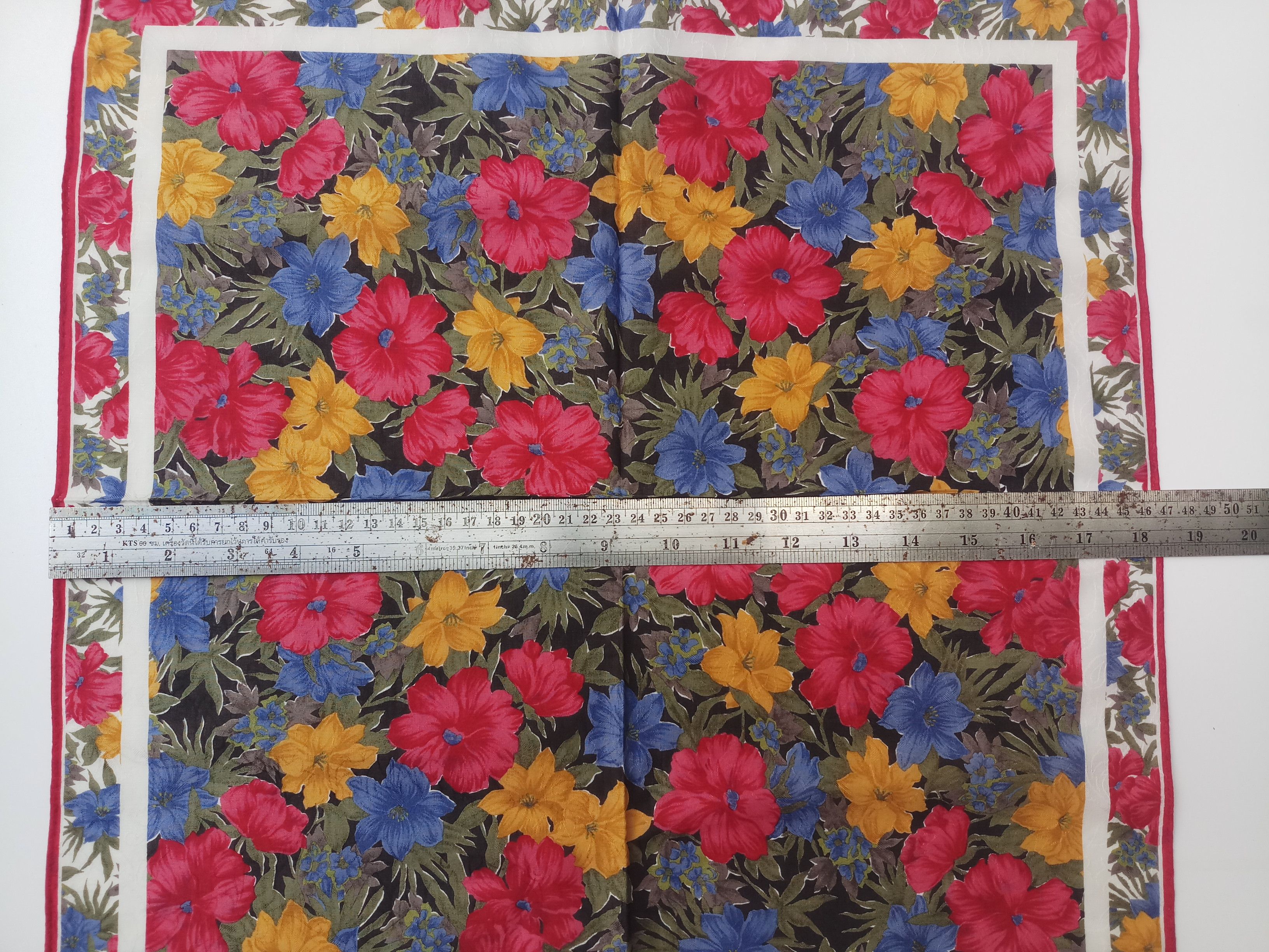 Yves Saint Laurent VTG handkerchief Yves saint laurent handkerchief ,Cotton Size ONE SIZE - 4 Thumbnail