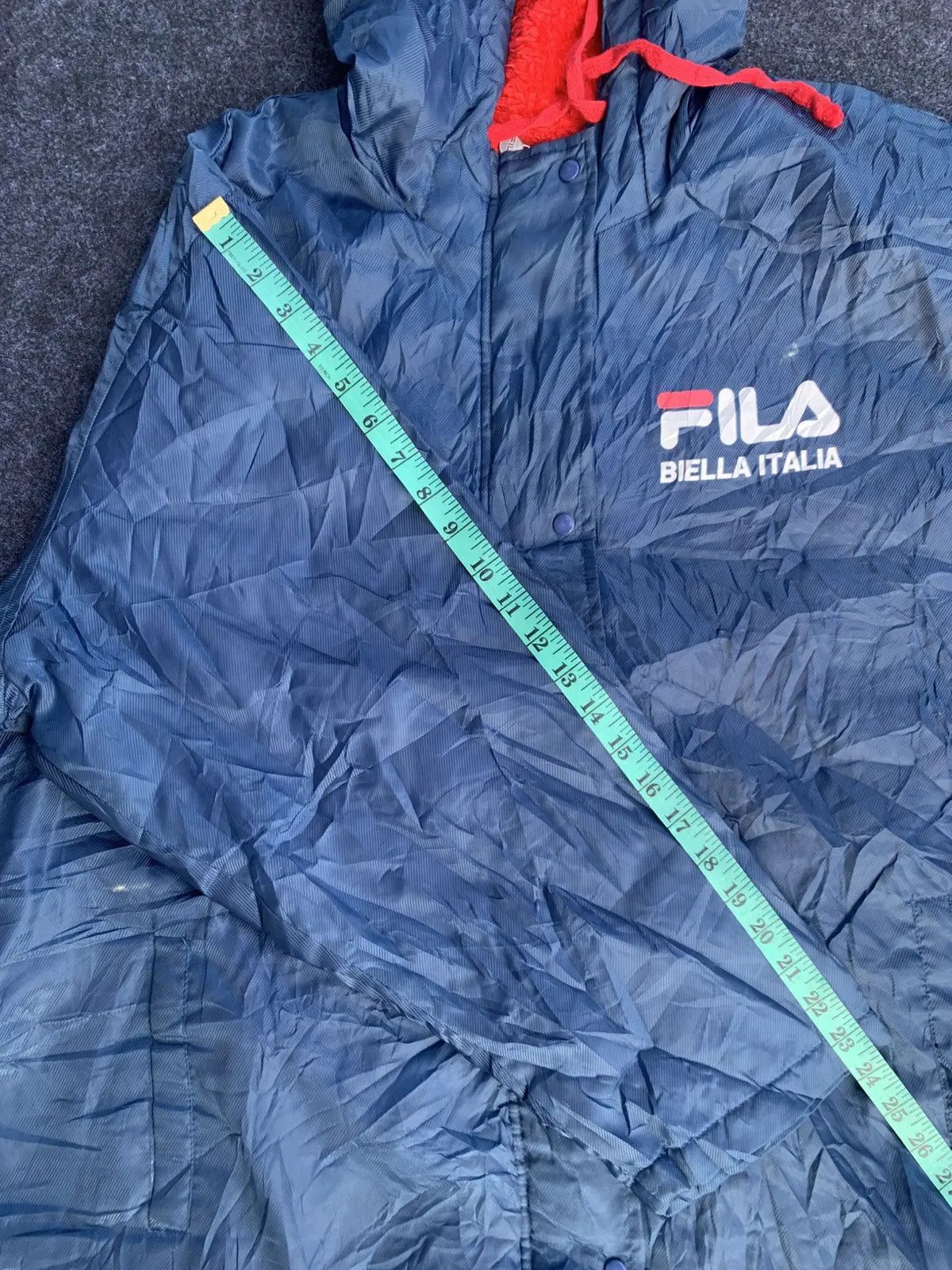 Fila VINTAGE FILA BIELLA ITALIA COACH JACKET. Size US XXL / EU 58 / 5 - 4 Thumbnail