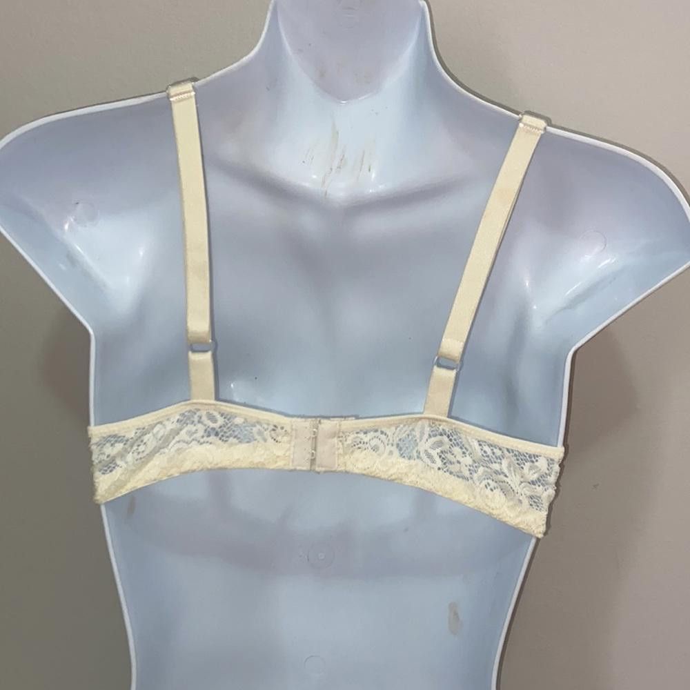 Designer Victoria’s Secret I Vintage Sheer Lace Bralette 34 Size ONE SIZE - 2 Thumbnail