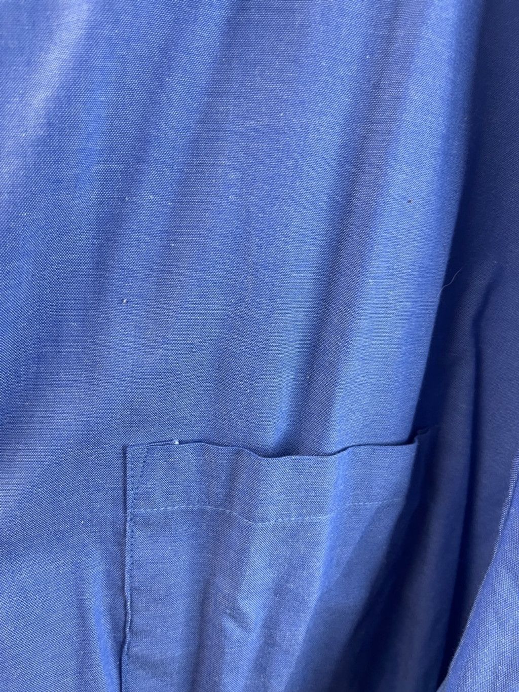 Van Heusen Van Heusen Blue Pinpoint Oxford Dress Shirt 18.5 34/35 Size US S / EU 44-46 / 1 - 8 Thumbnail