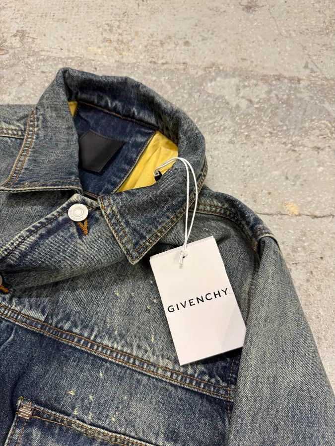 Givenchy Givenchy Reinforced Denim Jacket by Matthew Williams Size US M / EU 48-50 / 2 - 10 Thumbnail