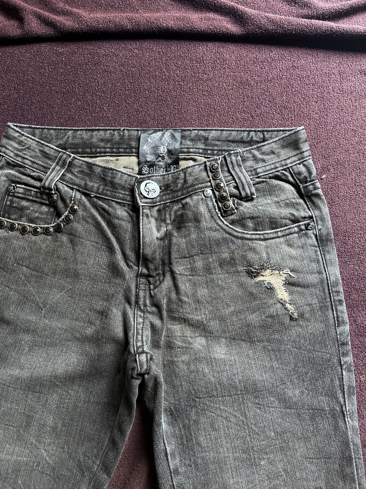 Japanese Brand JAPANESE SOLDBERRY DISTRESSD LGB STYLE Size US 30 / EU 46 - 7 Thumbnail