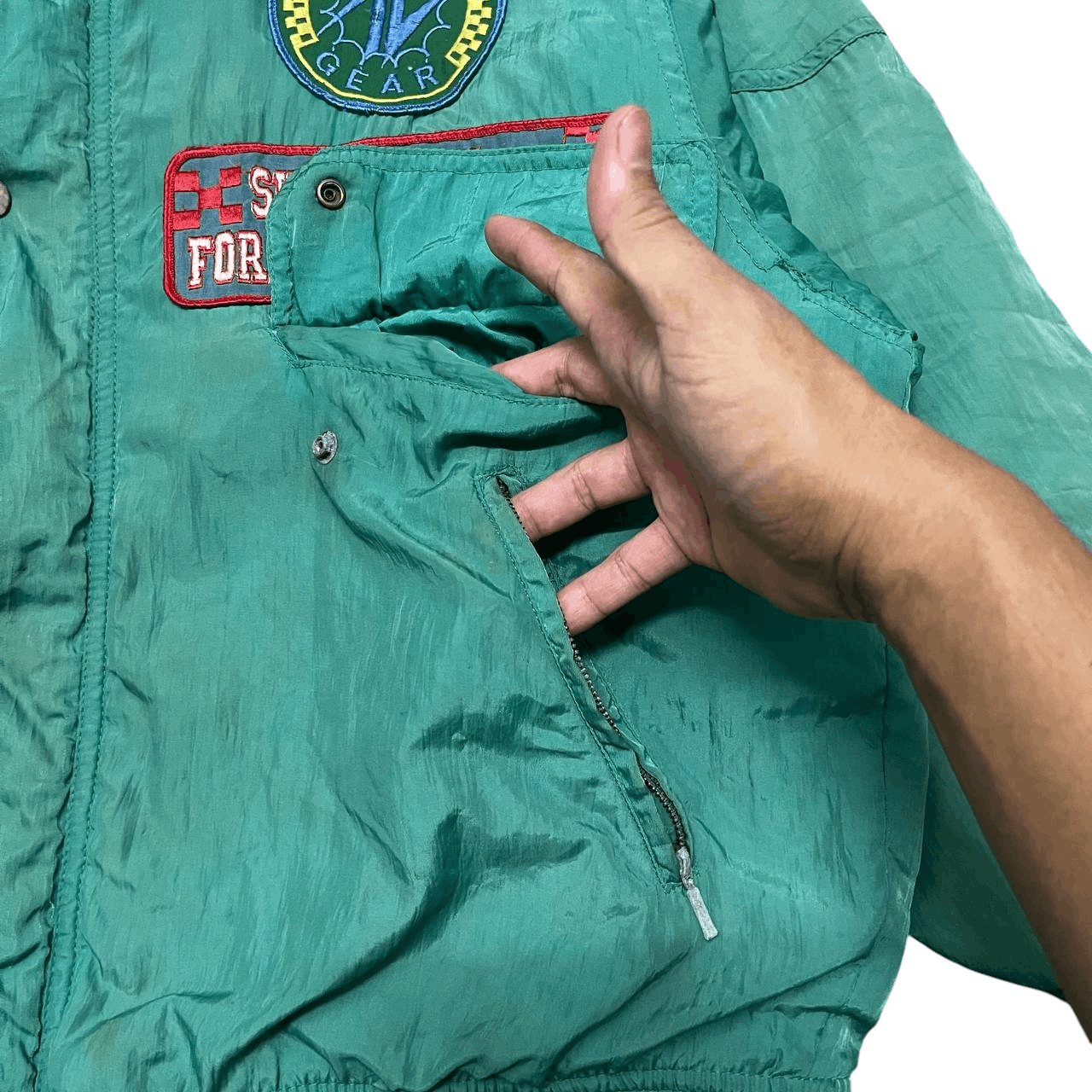 Formula 1 Vintage Formula 1 Grand Ships Rally Bomber Jacket Size US M / EU 48-50 / 2 - 6 Thumbnail