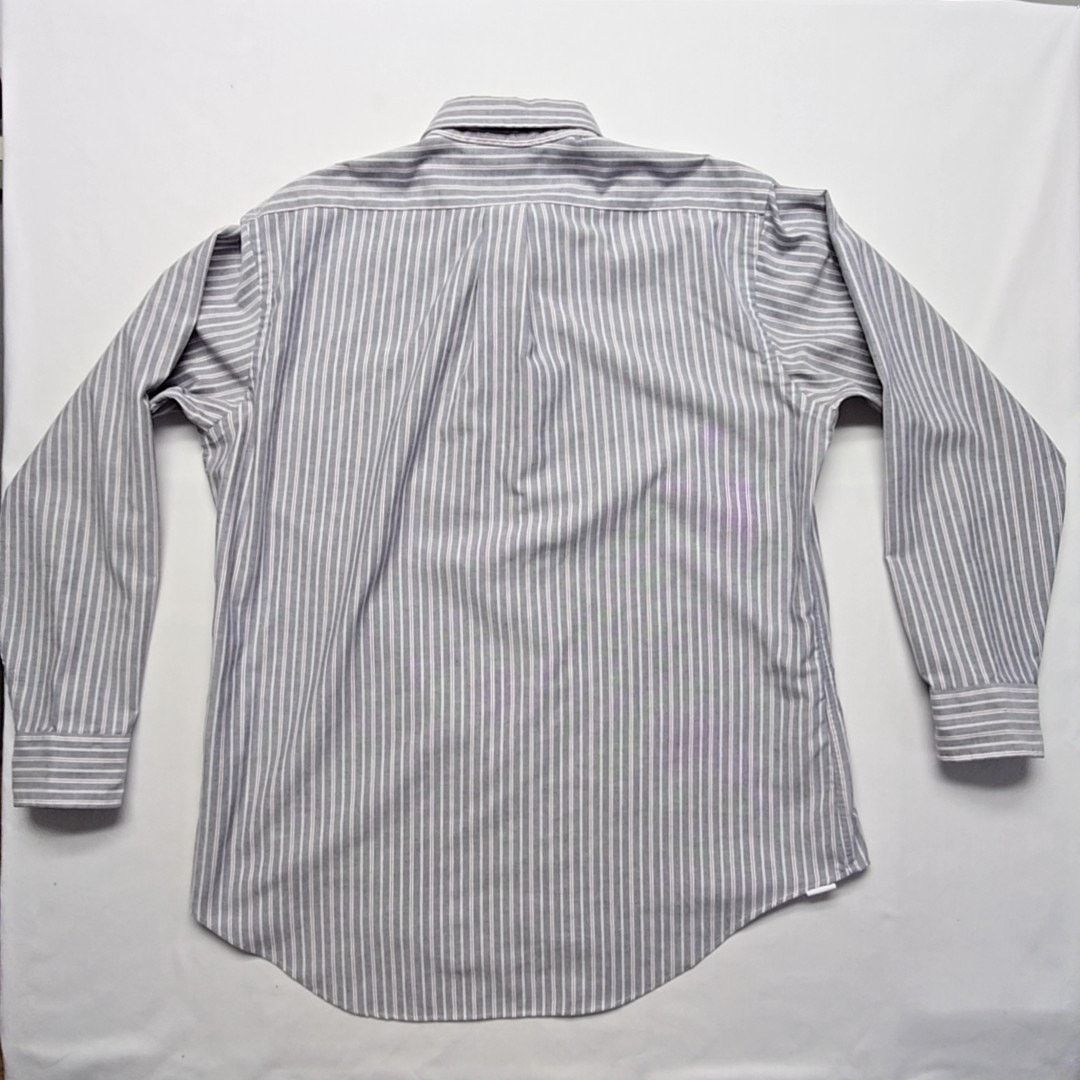 Van Heusen Vintage Van Heusen Editions L Striped Gray 16.5 Dress Shirt Size US L / EU 52-54 / 3 - 9 Thumbnail