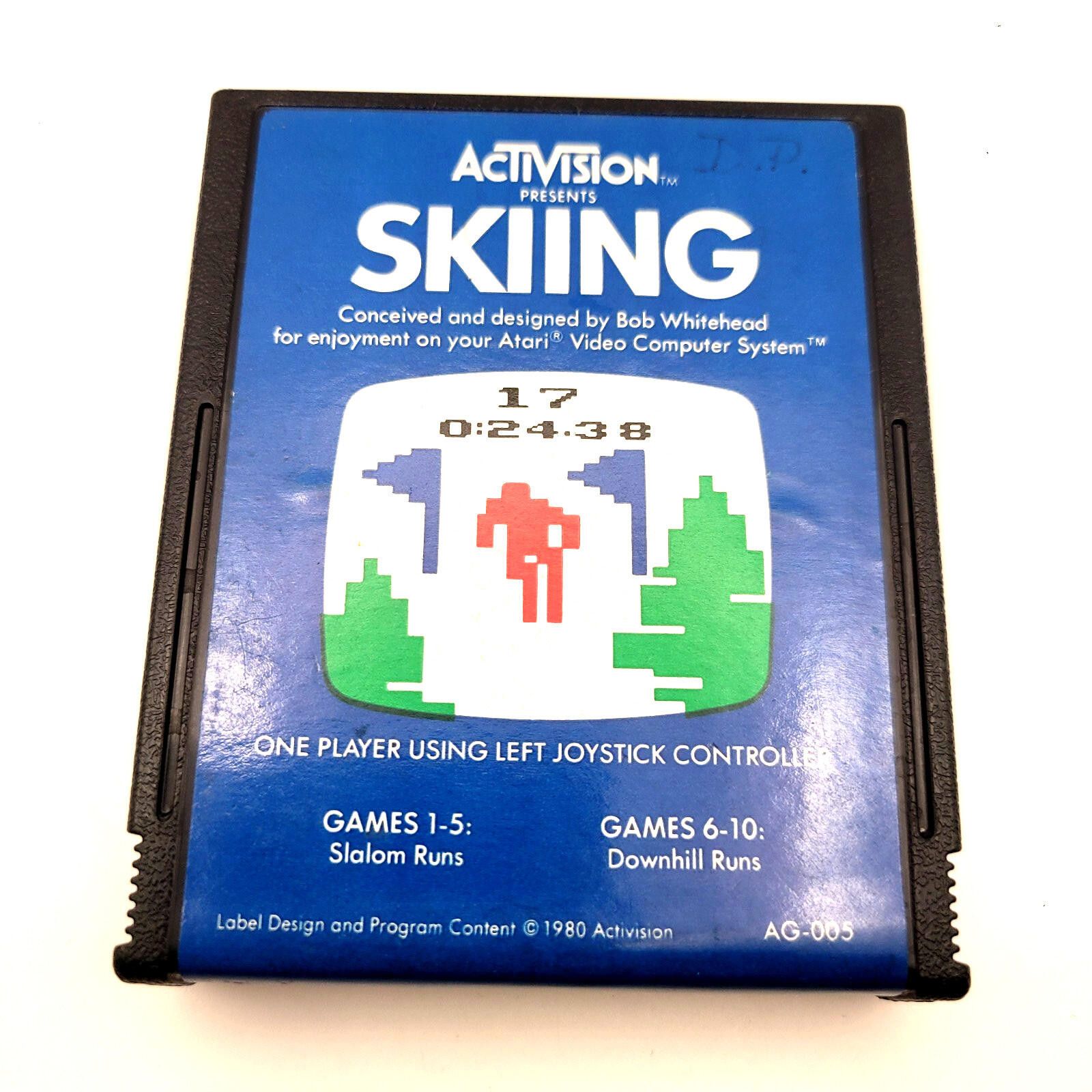 Other Atari 2600 Skiing 1980 Cartridge AG-005 Activision - Tested! Size ONE SIZE - 1 Thumbnail