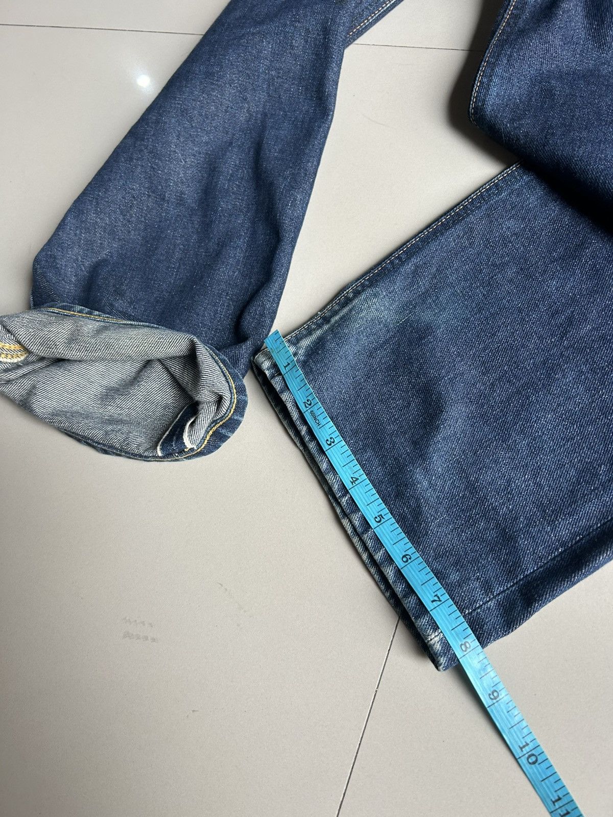 Lee LEE Riders Sanforized Selvedge Jeans Size US 31 - 23 Thumbnail