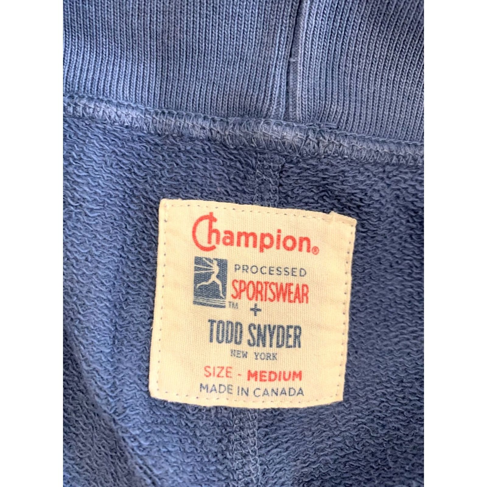 Champion VINTAGE Champion x Todd Snyder Sweatpants Sample Blue Men Adult M 36x33.5 Canada Size US 31 - 3 Thumbnail