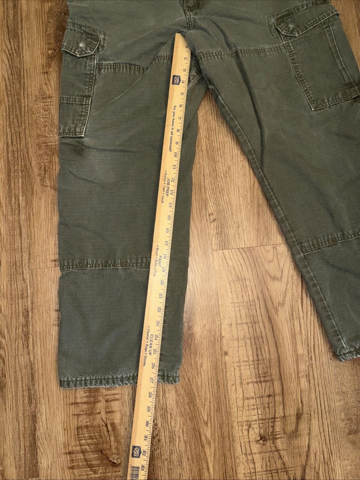 Wrangler Wrangler RIGGS Workwear Ranger Cargo Pants Flannel Lined Size US 35 - 6 Thumbnail