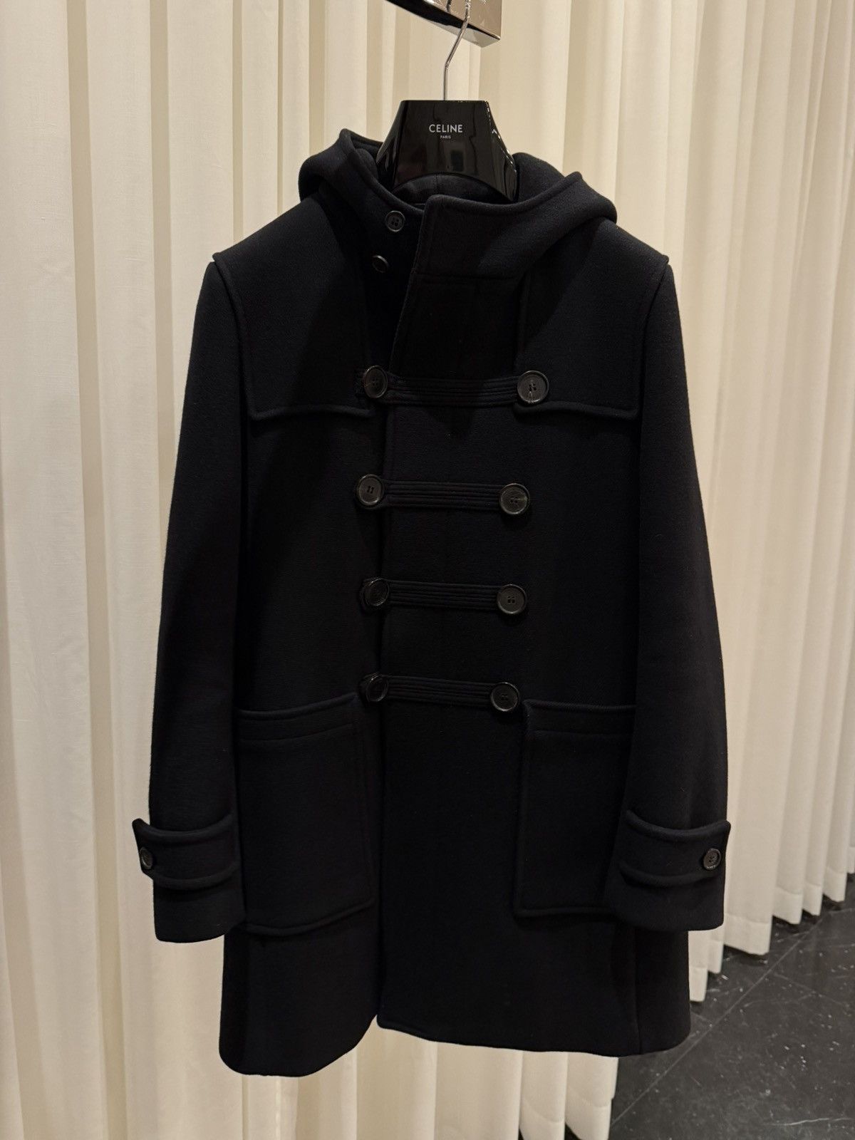 Dior × Hedi Slimane A/W 2006 Runway Wool Coat (AW06/FW06, Archive