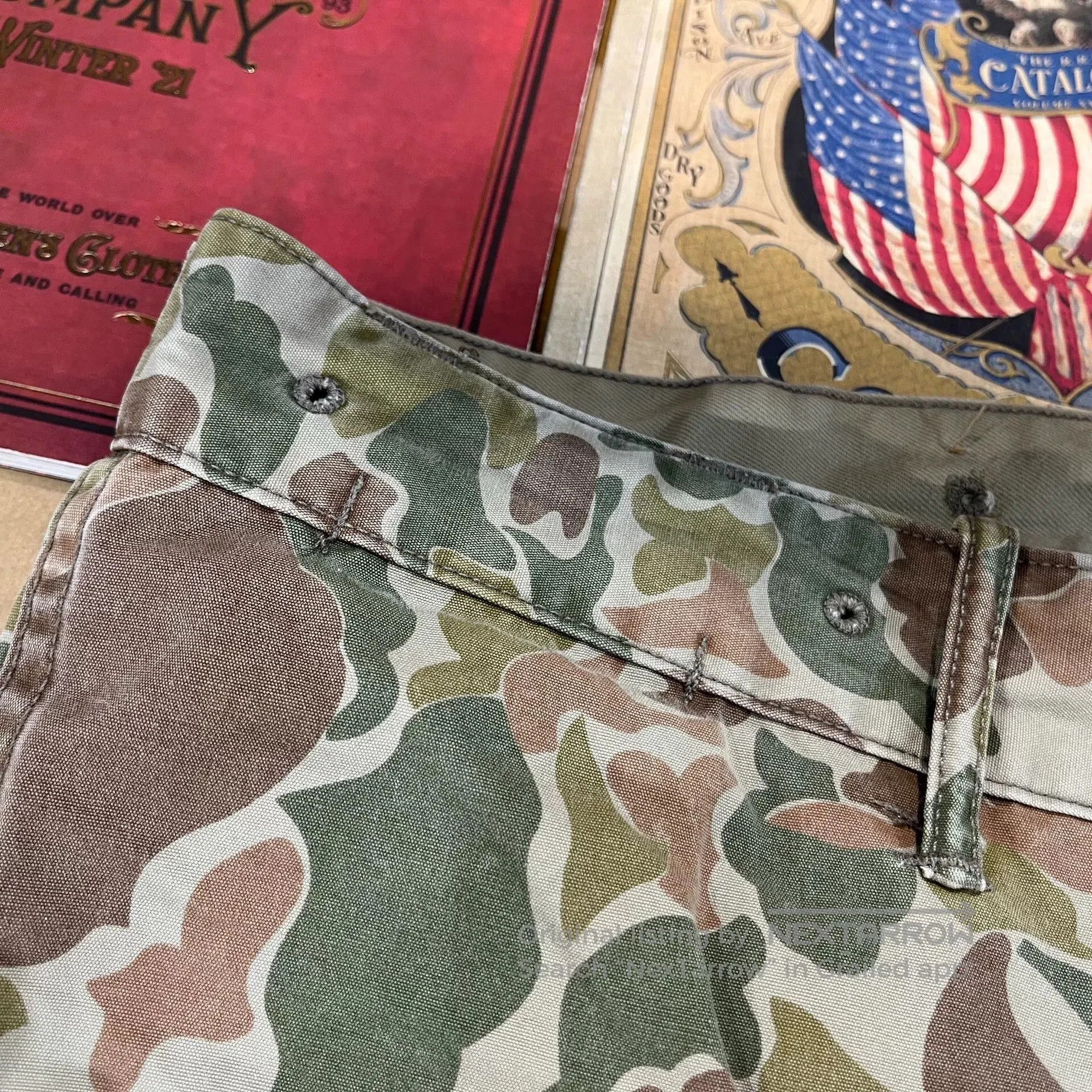 RRL Ralph Lauren RRL Camouflage Casual Shorts. Size US 29 - 9 Thumbnail