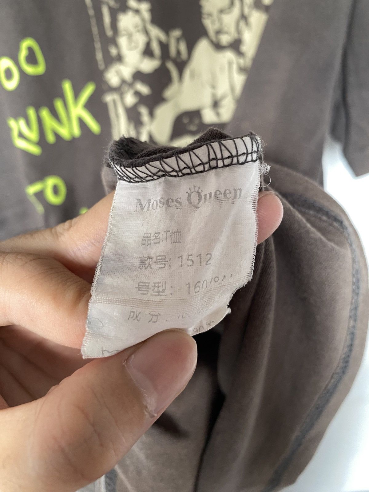 Hysteric Glamour Thrashed Moses Queen Punk Tshirt Size US M / EU 48-50 / 2 - 9 Thumbnail