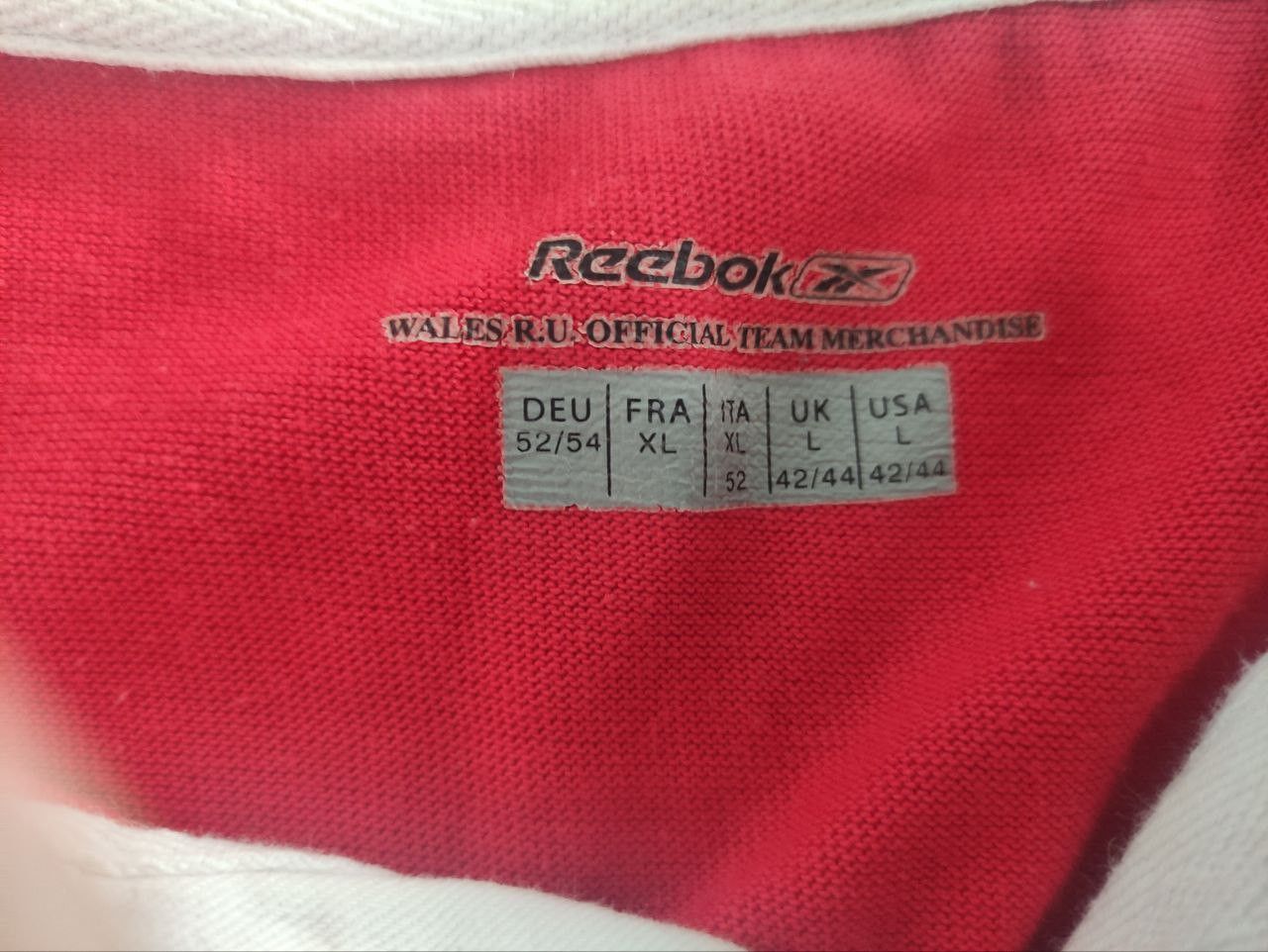 Reebok Vintage Wales 2005/2006 rugby shirt by Reebok L Size US L / EU 52-54 / 3 - 4 Thumbnail