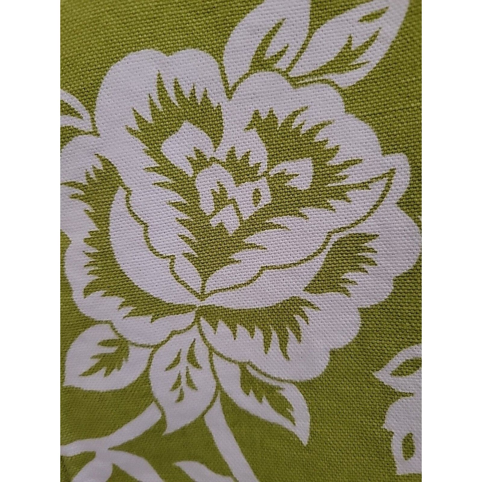 Coldwater Creek Coldwater Creek Women LG Green Floral Button Cotton Jacket Size L / US 10 / IT 46 - 7 Thumbnail