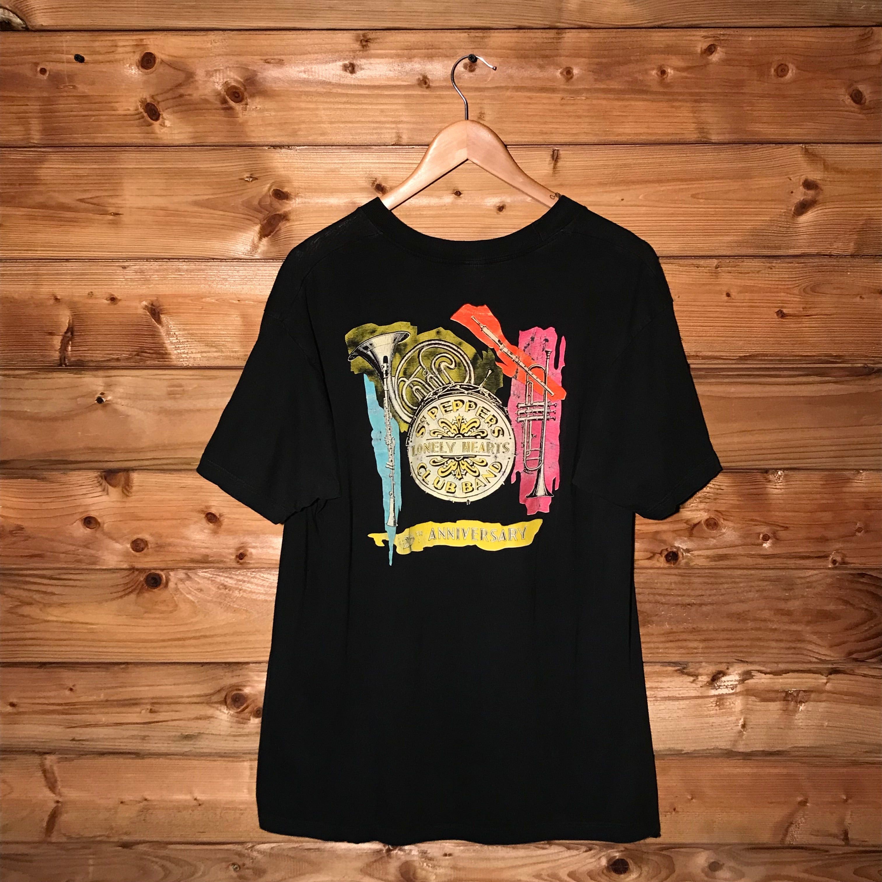 Band Tees × Vintage 1992 The Beatles Sgt. Pepper's Lonely Hearts 25th Ann tee Size US XL / EU 56 / 4 - 2 Thumbnail
