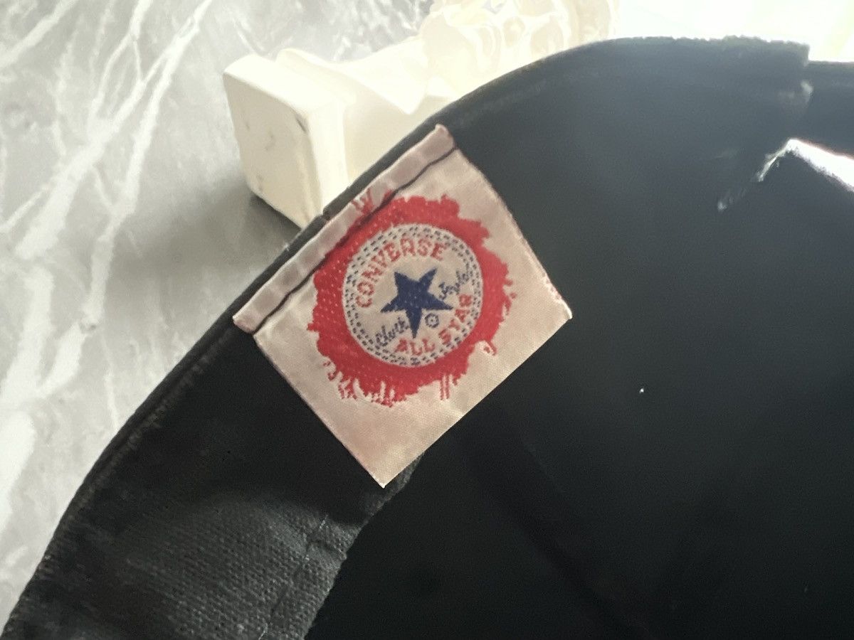 Converse Converse : Vintage Leather Black Cap Hat Size 56 Size ONE SIZE - 7 Thumbnail