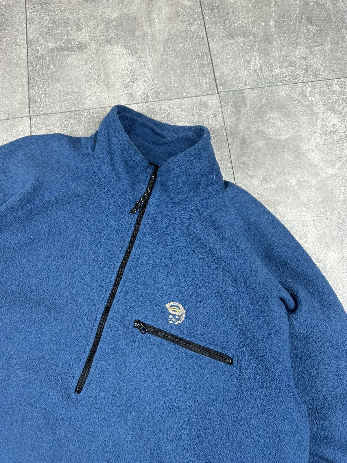 Mountain Hardwear Mountain Hard Wear Mens 2/4 Zip Up Fleece Light Jacket Size US L / EU 52-54 / 3 - 5 Thumbnail